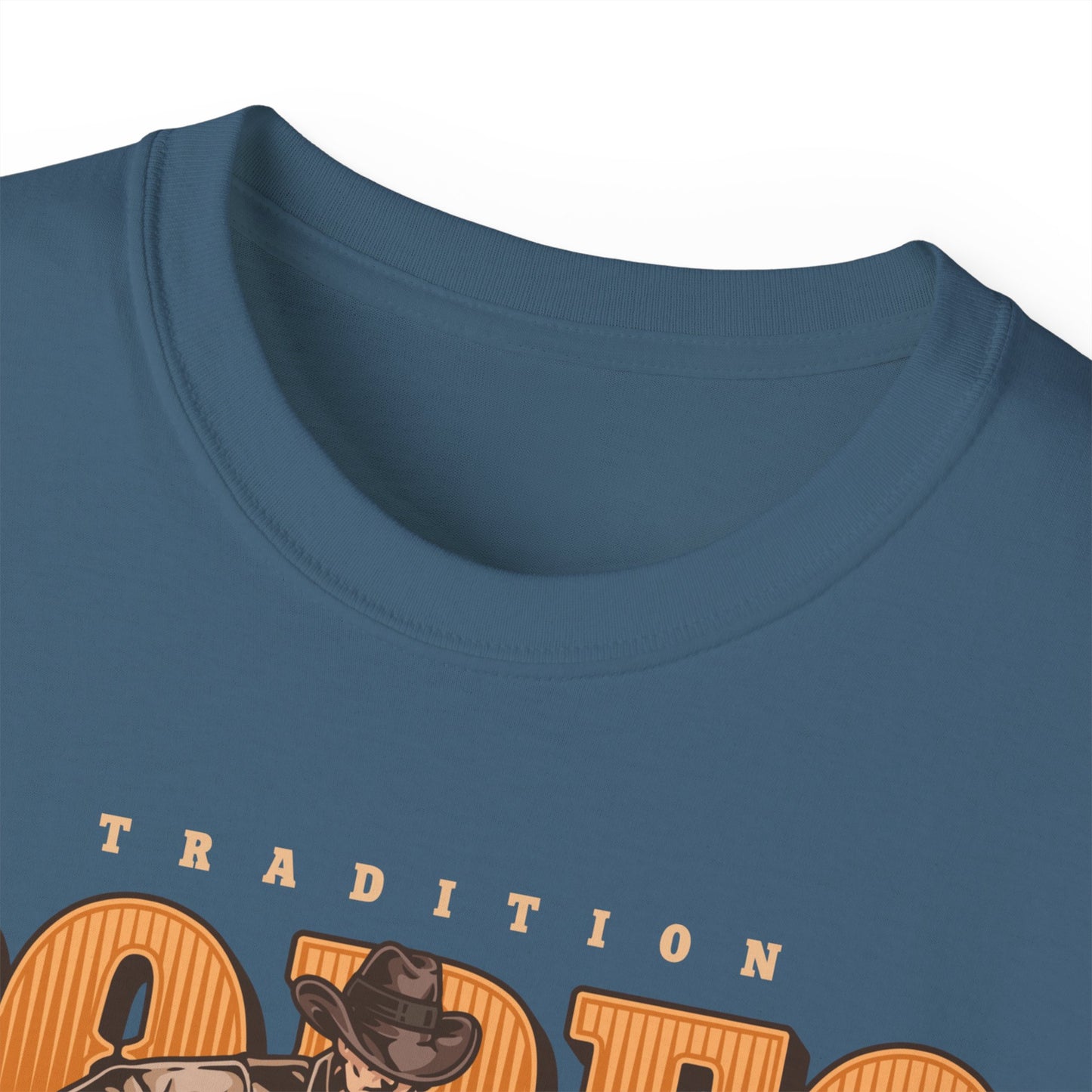 Unisex Ultra Cotton Tee - Tradition Rodeo Show - Bull Riding Events