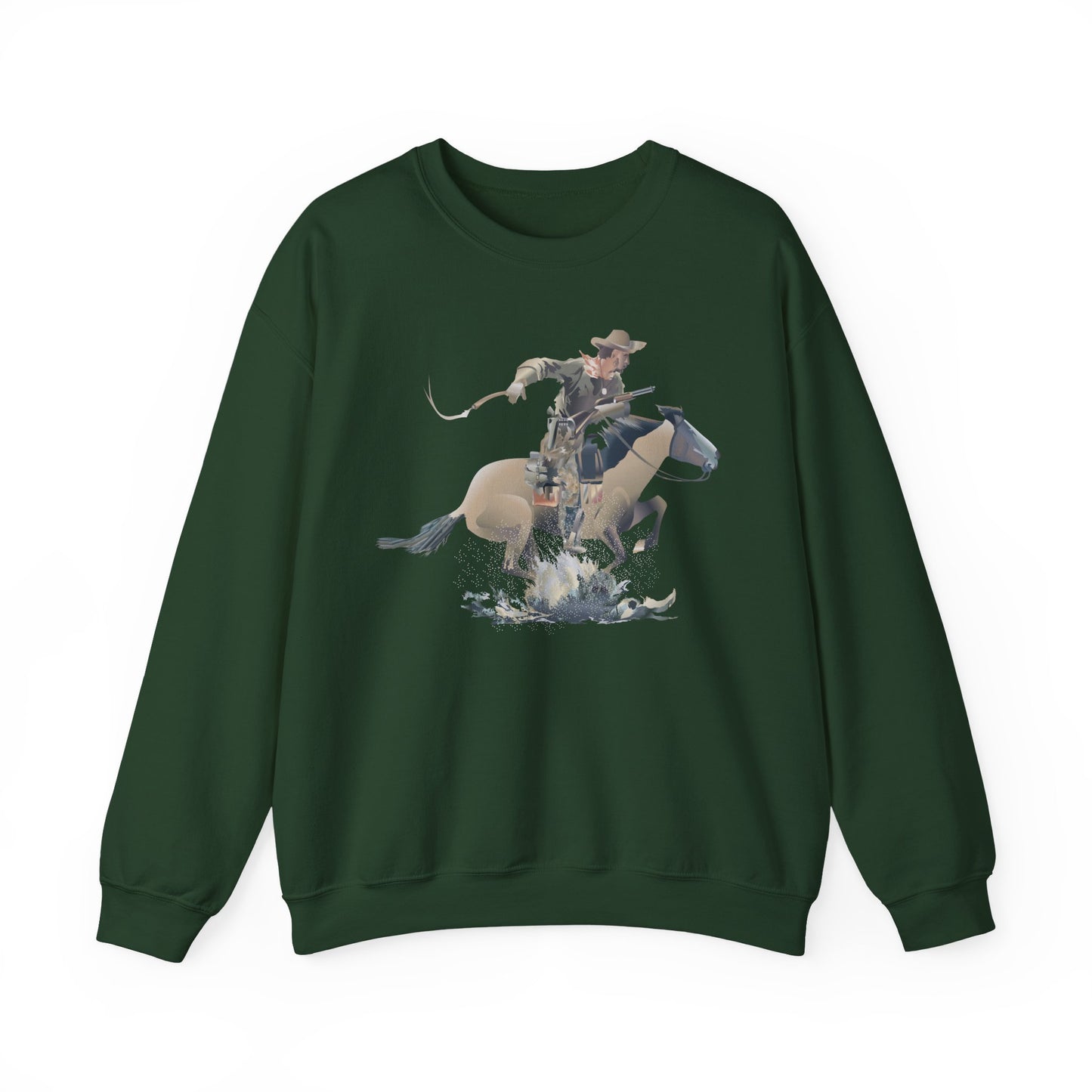 Crewneck Sweatshirt - COWBOY