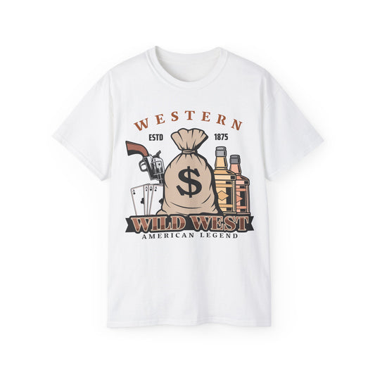 Unisex Ultra Cotton Tee - Western - Wild West - American Legend