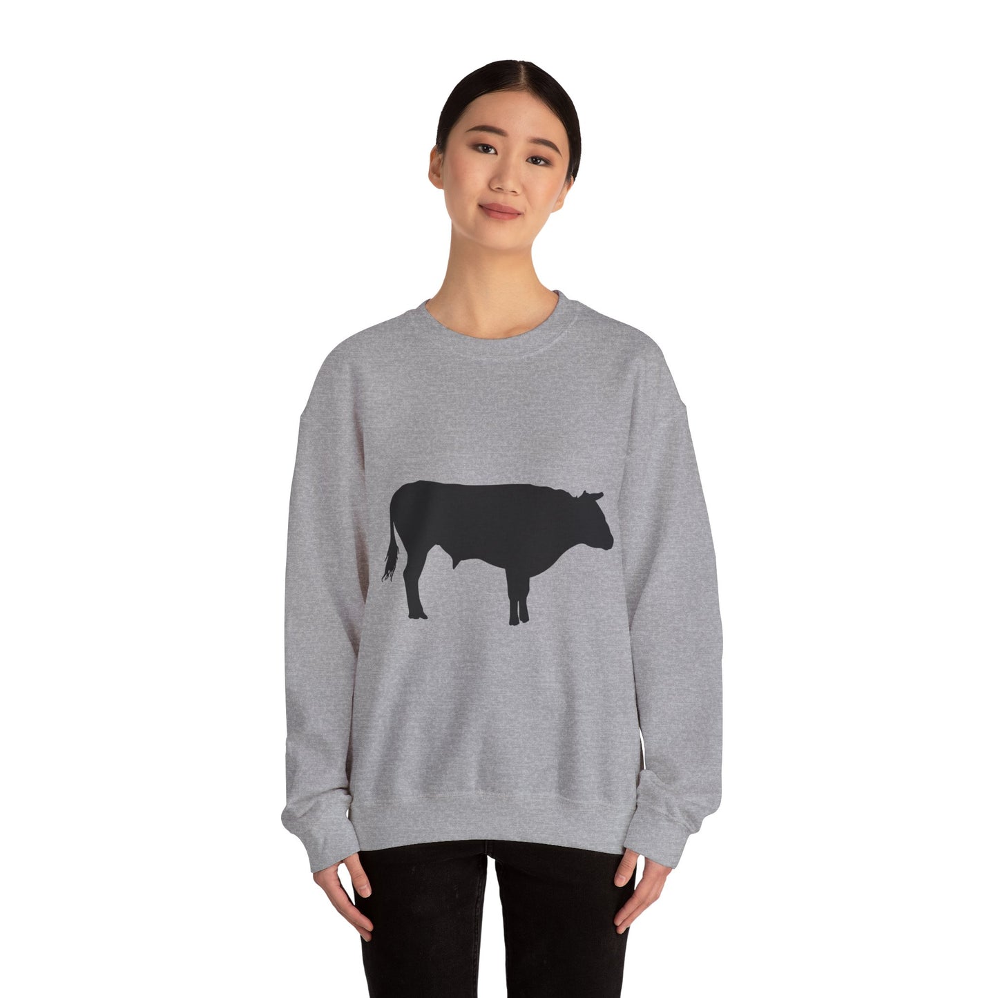 Crewneck Sweatshirt - Bull - Silhouette