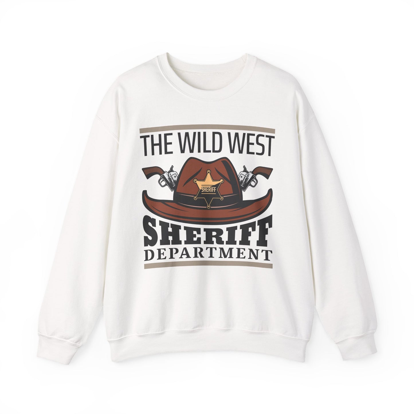 Crewneck Sweatshirt - The Wild West - Sheriff Department