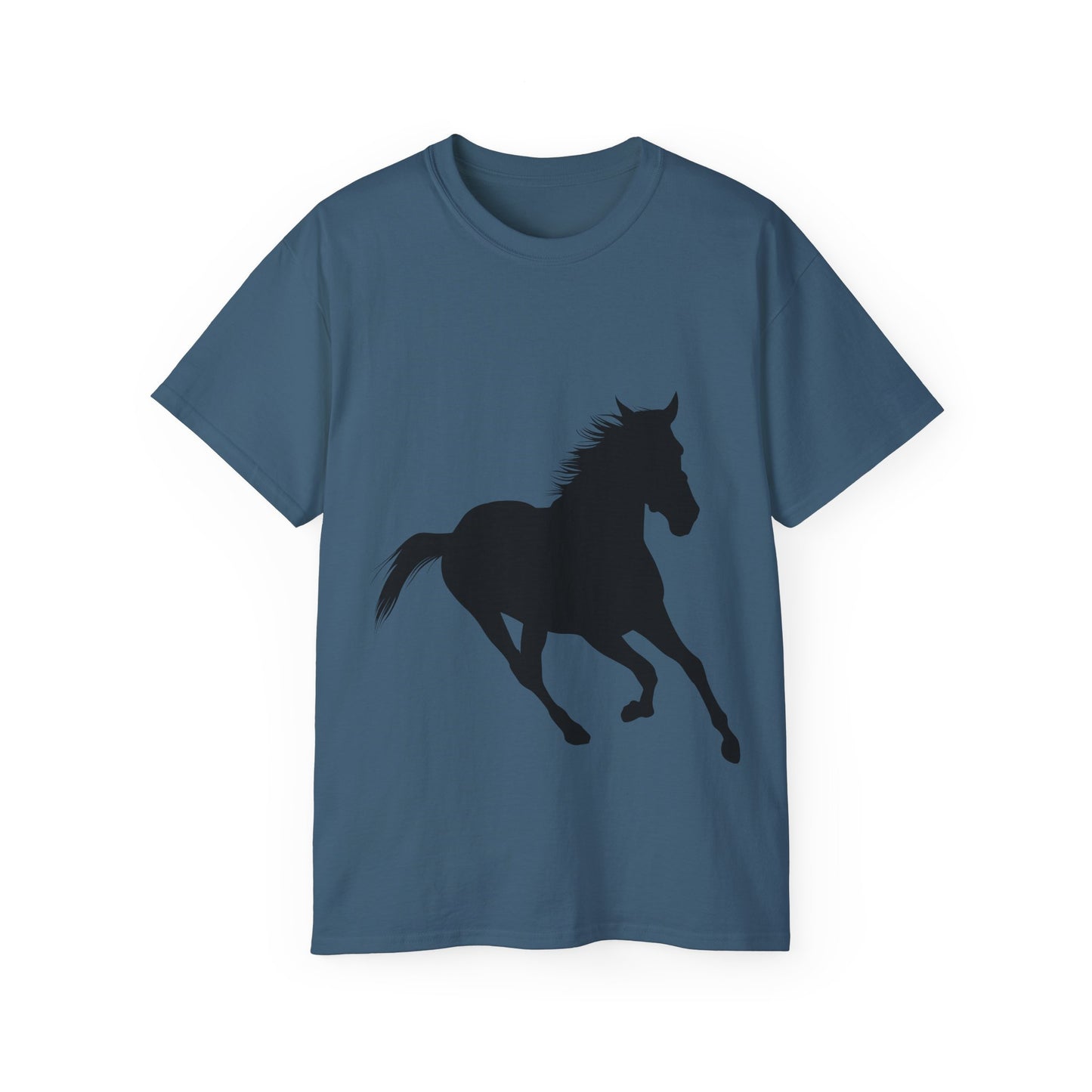 Unisex Ultra Cotton Tee - Wild Horse - Running Leaning Left X 300