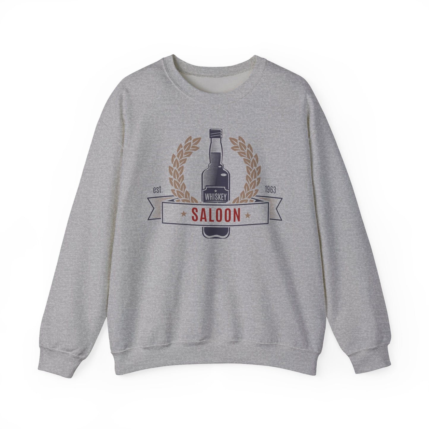 Crewneck Sweatshirt - Saloon - Whiskey