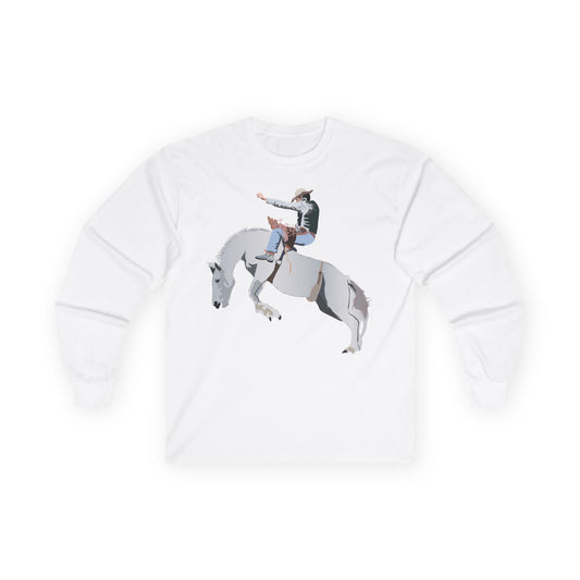 Unisex Ultra Cotton Long Sleeve Tee - Augusta - Rodeo