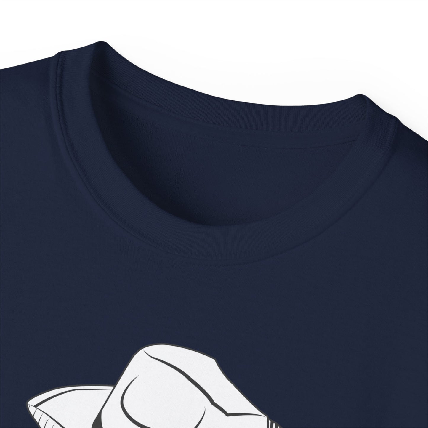 Unisex Ultra Cotton Tee - Vintage Cowboy w Rifles and Hat