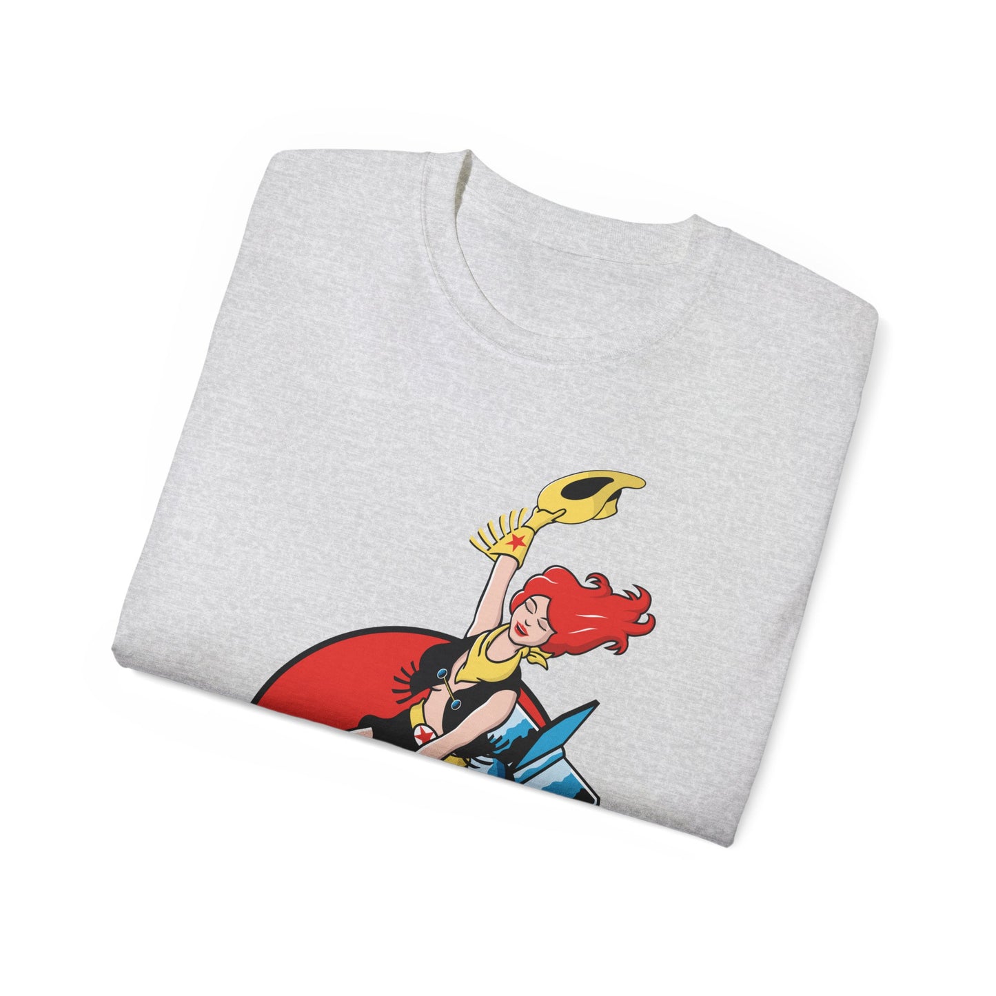 Unisex Ultra Cotton Tee - Atomic Cowgirl
