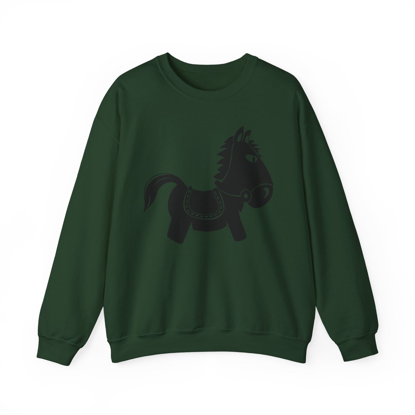 Crewneck Sweatshirt - Kids Rocking Horse X 300