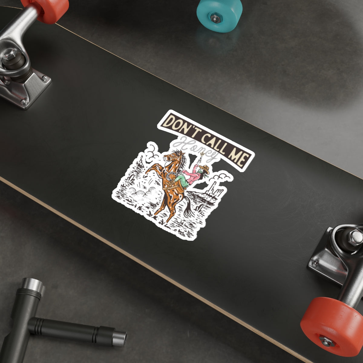 Die-cut stickers - Cowgirl Rodeo Western - Dont Call Me Honey