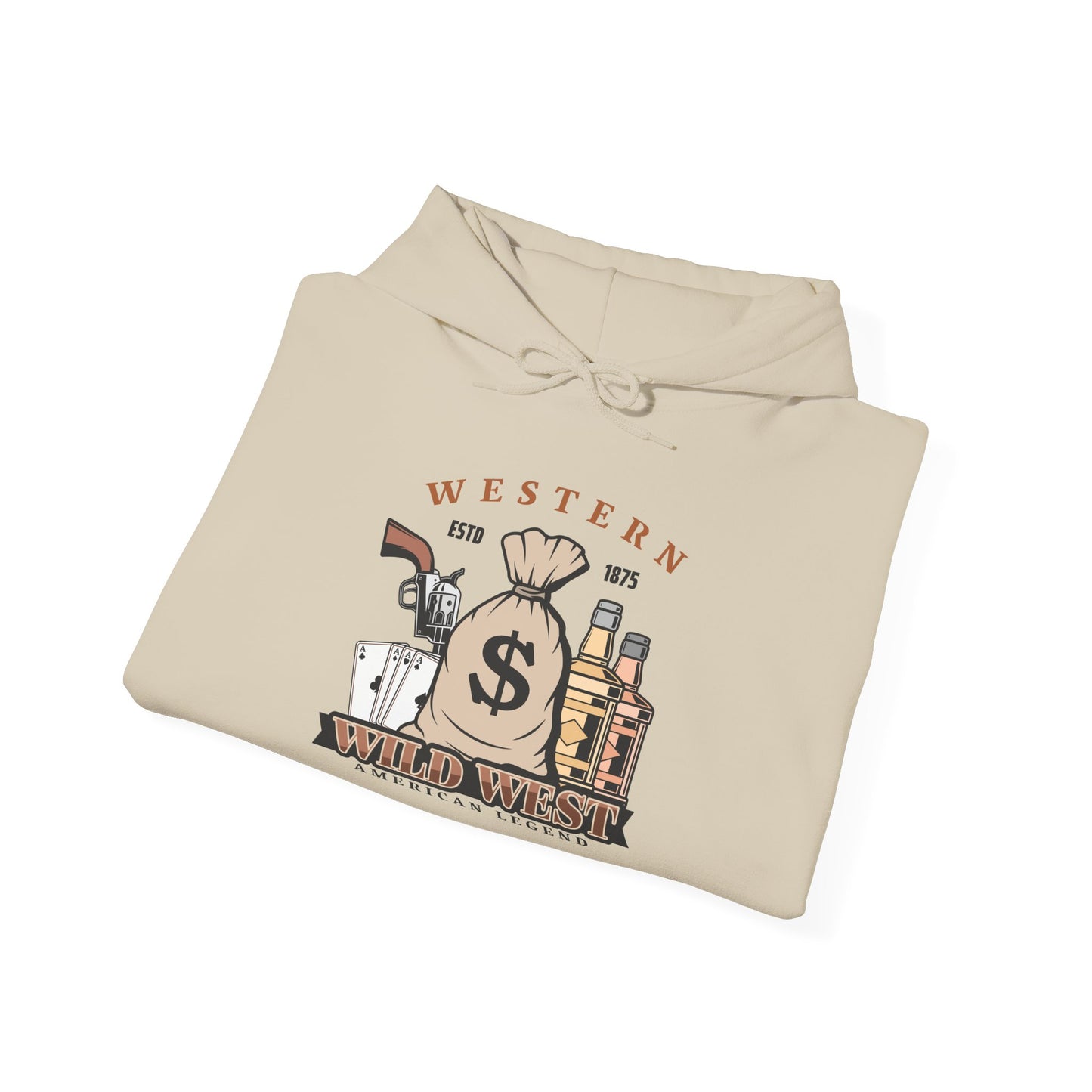 Unisex Hoodie - Western - Wild West - American Legend