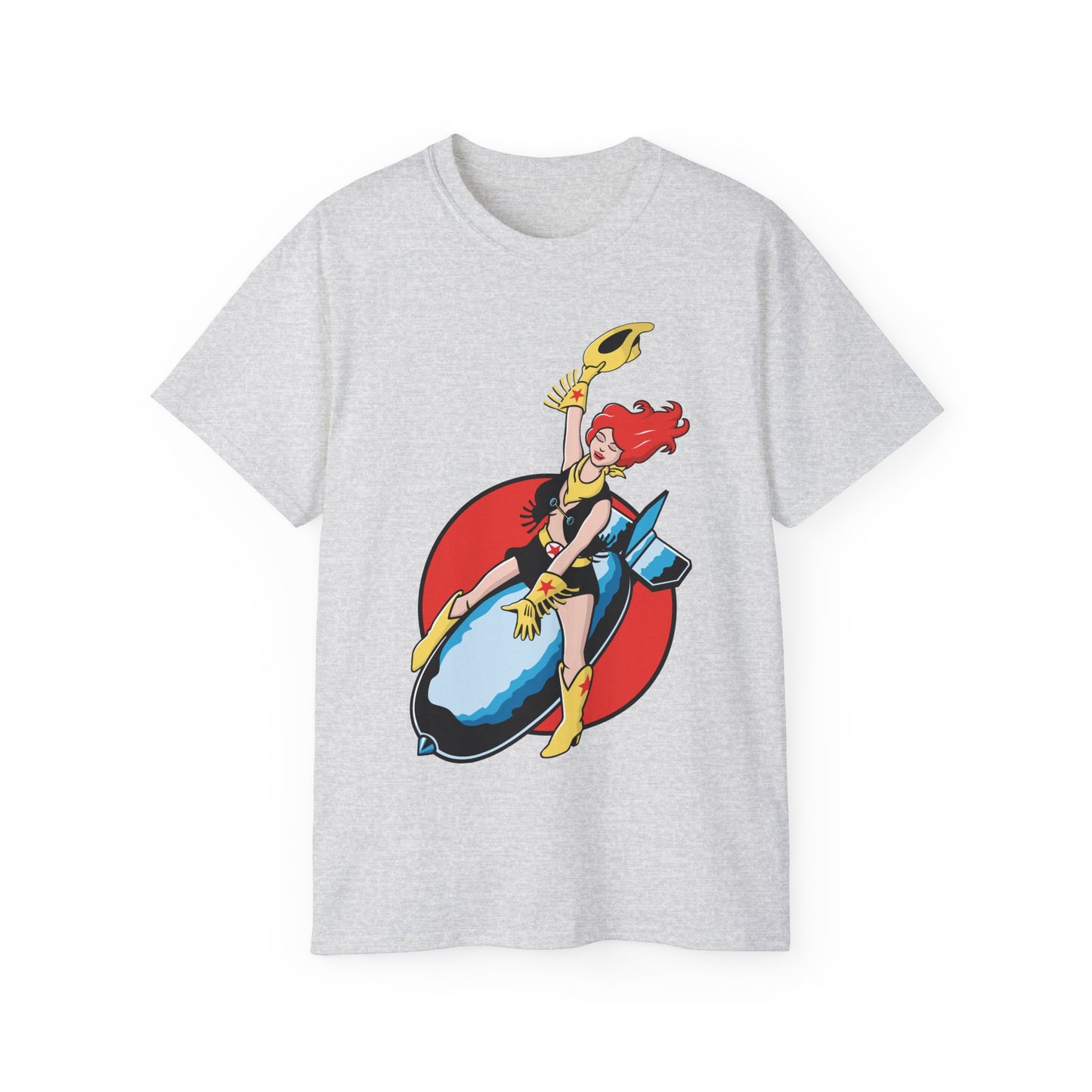 Unisex Ultra Cotton Tee - Atomic Cowgirl