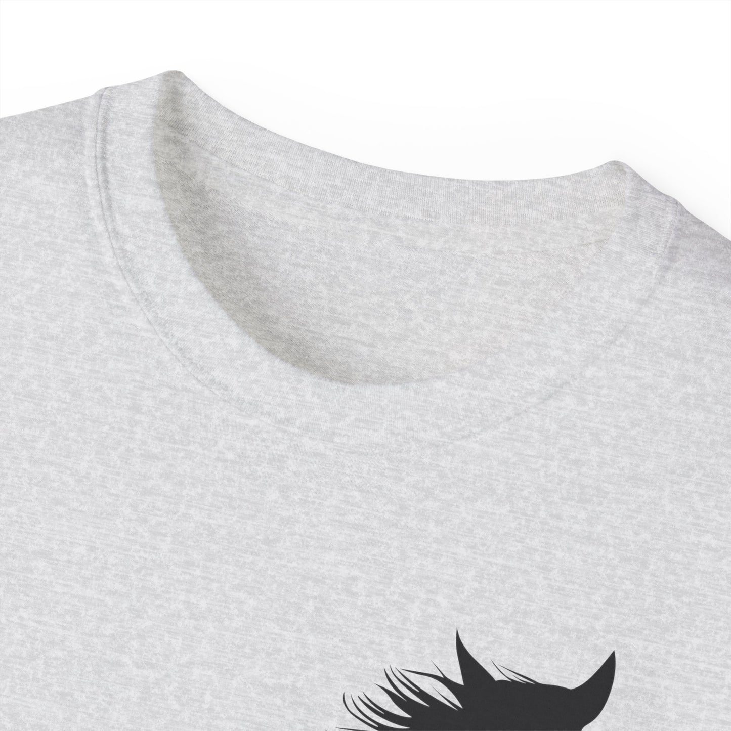 Unisex Ultra Cotton Tee - Wild Horse - Running Leaning Left X 300