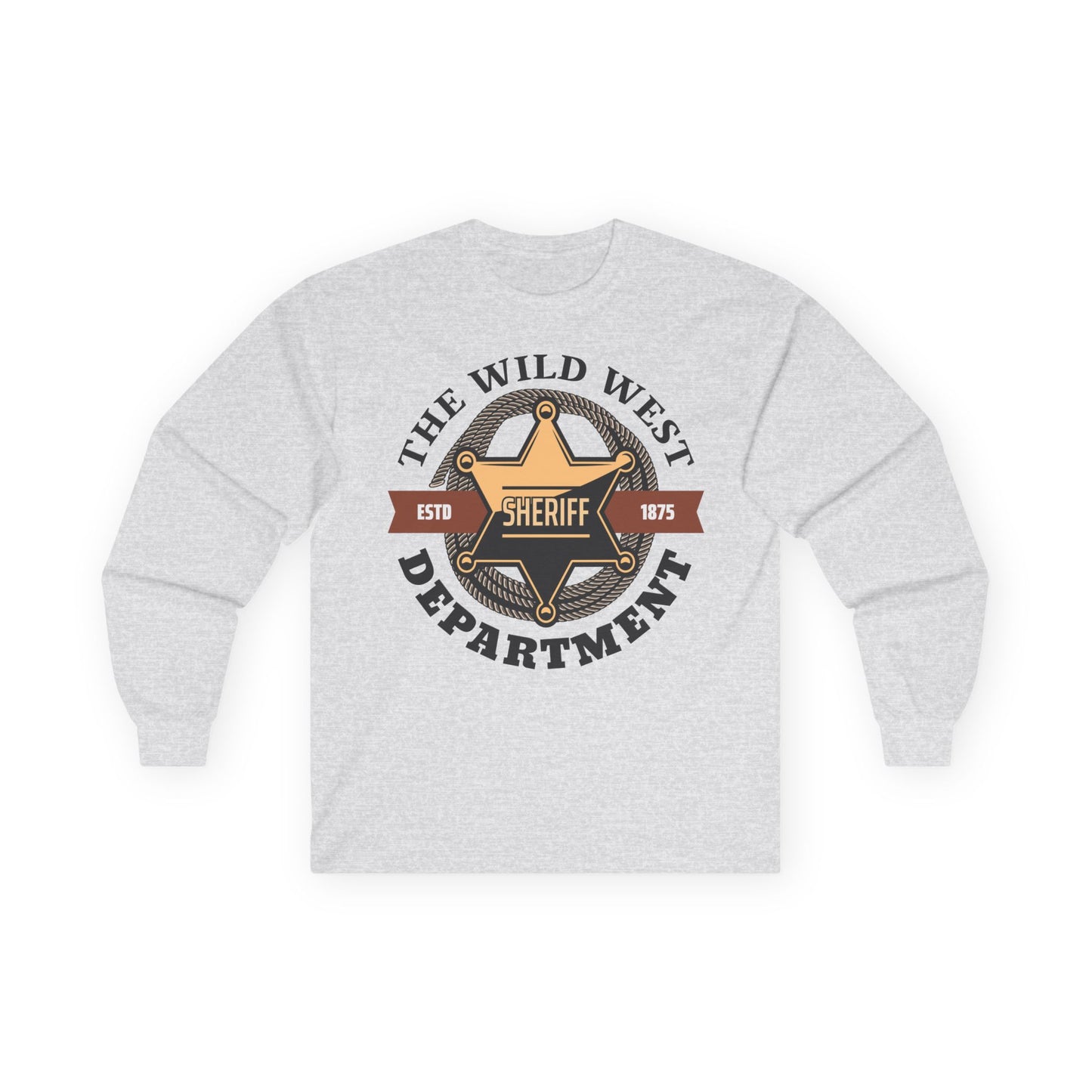 Unisex Ultra Cotton Long Sleeve Tee - Sheriff Depart