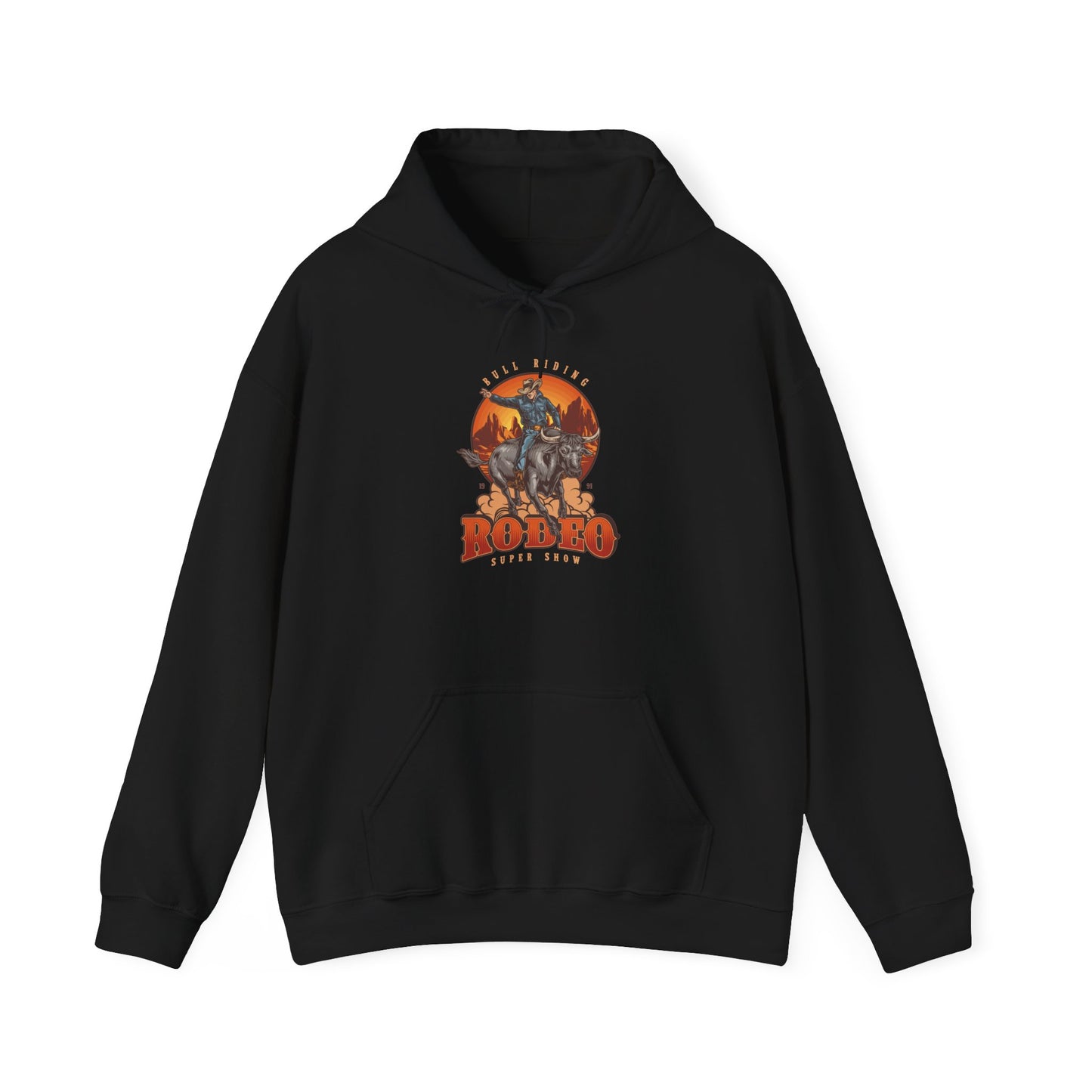 Unisex Hoodie - Bull Riding - Rodeo Super Show
