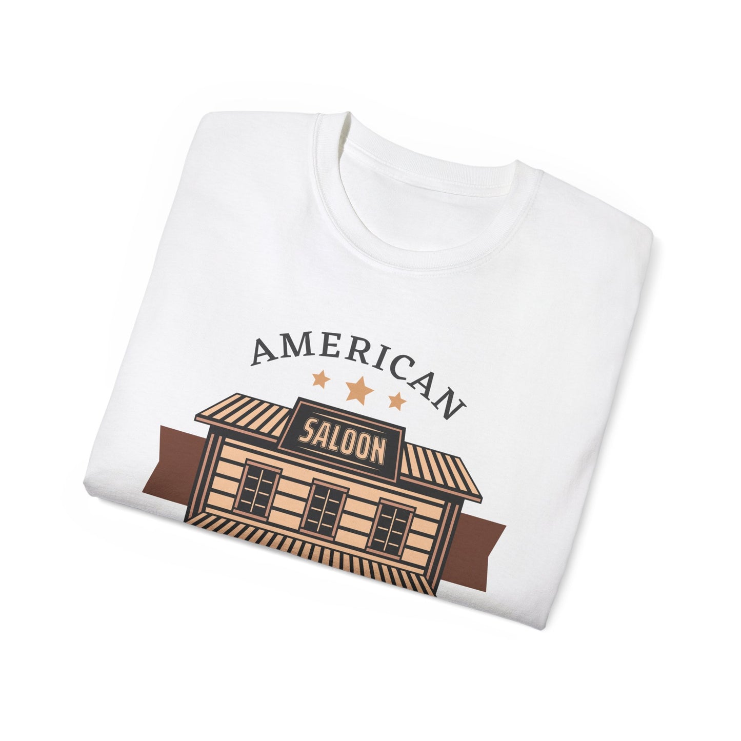 Unisex Ultra Cotton Tee - American Cowboy - Saloon - Wild West