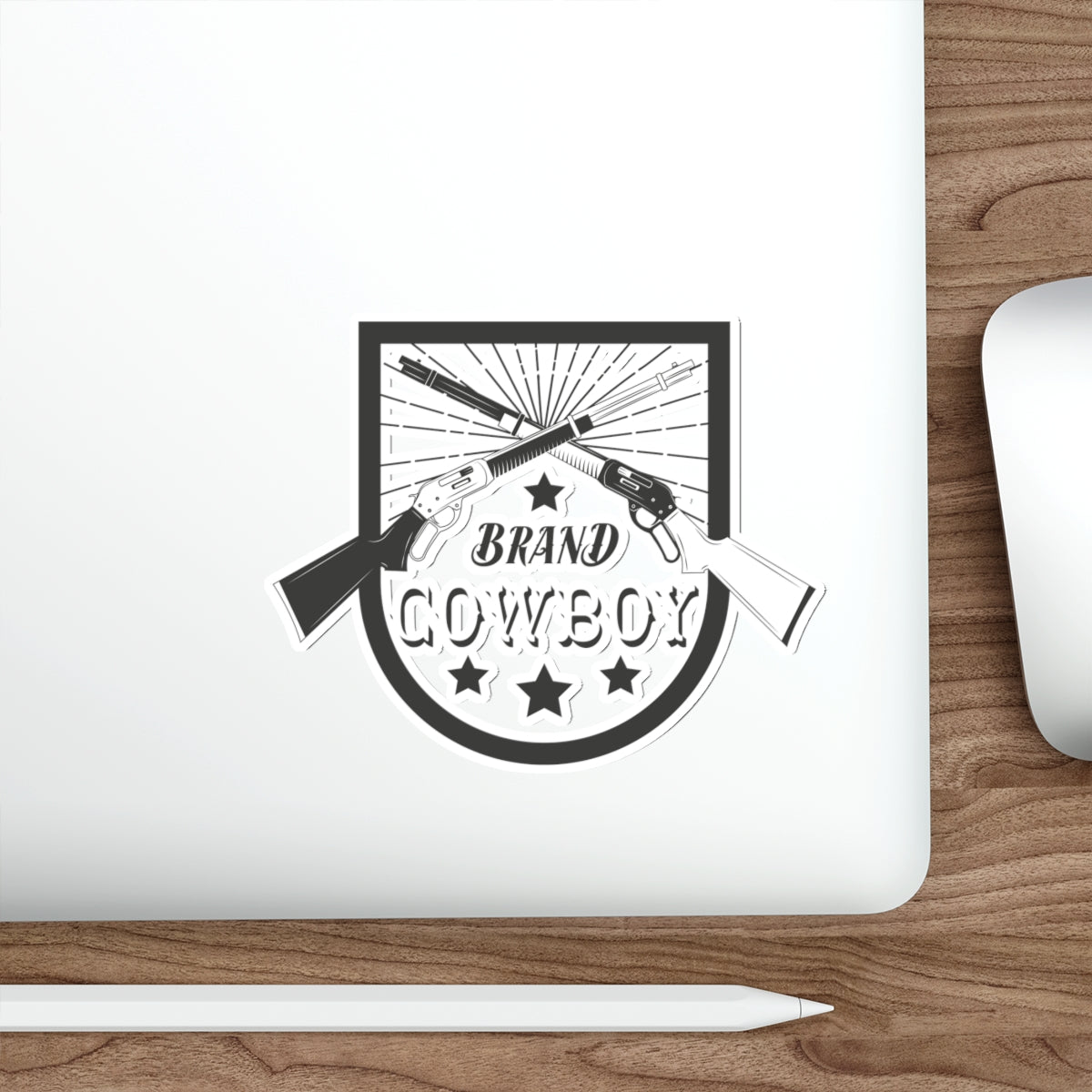 Die-cut stickers - Brand Cowboy