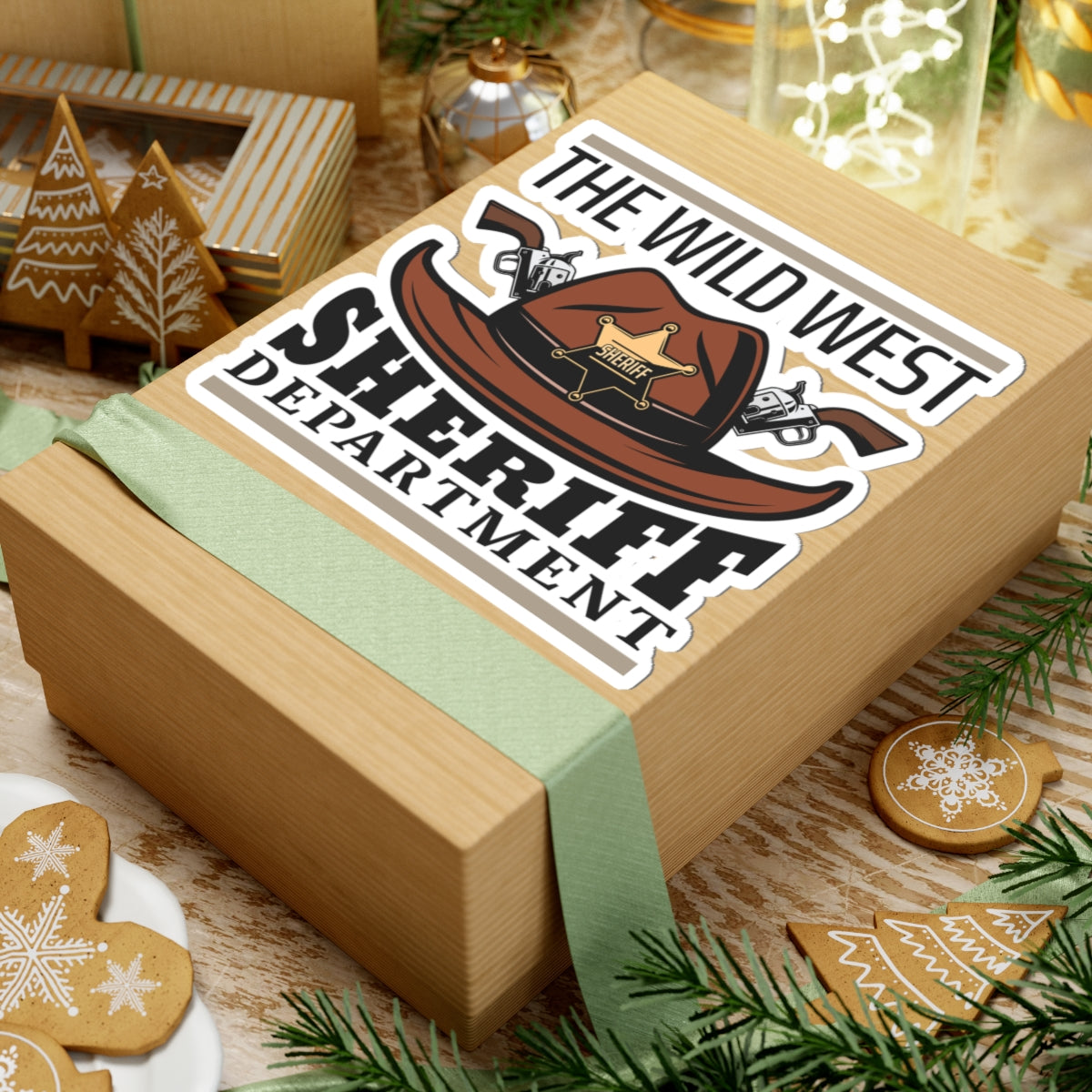 Kiss-Cut Stickers - The Wild West - Sheriff Department