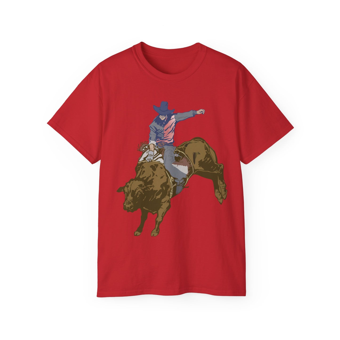 Unisex Ultra Cotton Tee - Cowboy - Rodeo