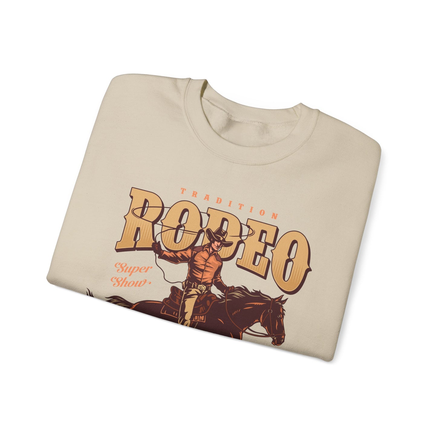 Crewneck Sweatshirt - Tradition Rodeo Super Show - Houston, Texas