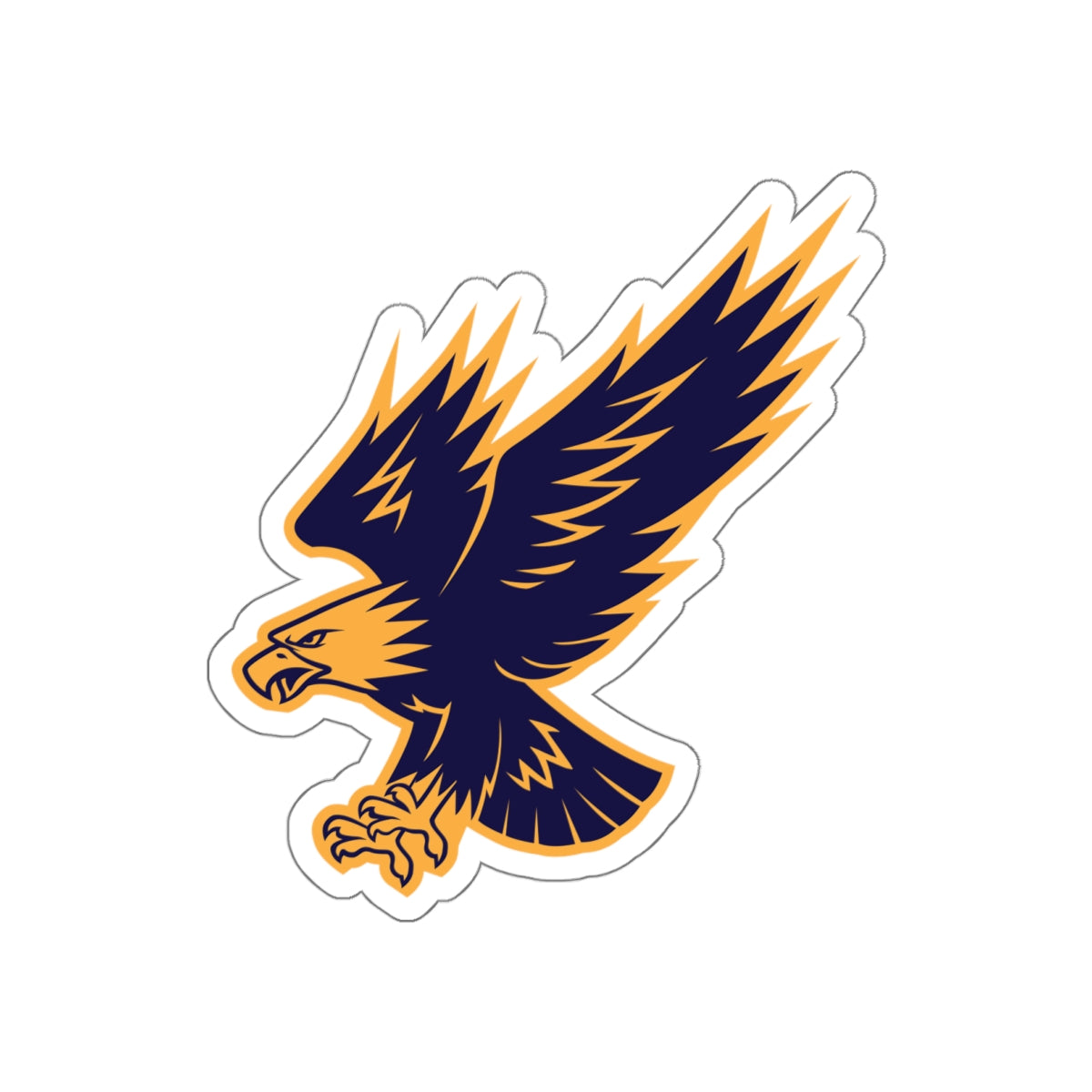 Die-cut stickers - Attacking Eagle