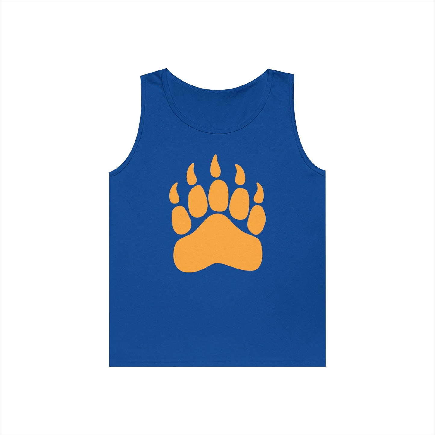 Unisex Heavy Cotton Tank Top - Bear Paw