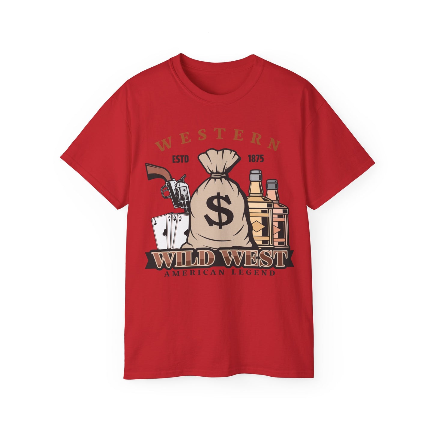 Unisex Ultra Cotton Tee - Western - Wild West - American Legend
