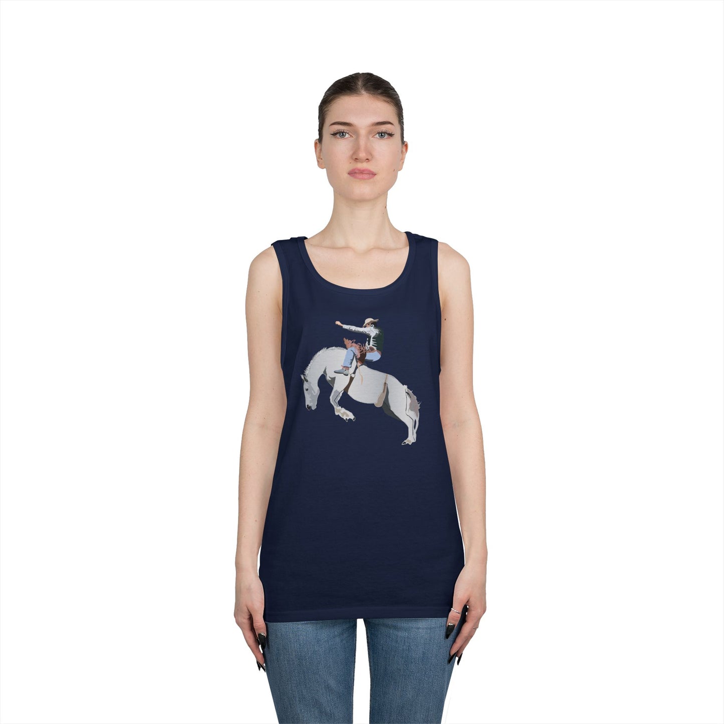 Unisex Heavy Cotton Tank Top - Augusta - Rodeo