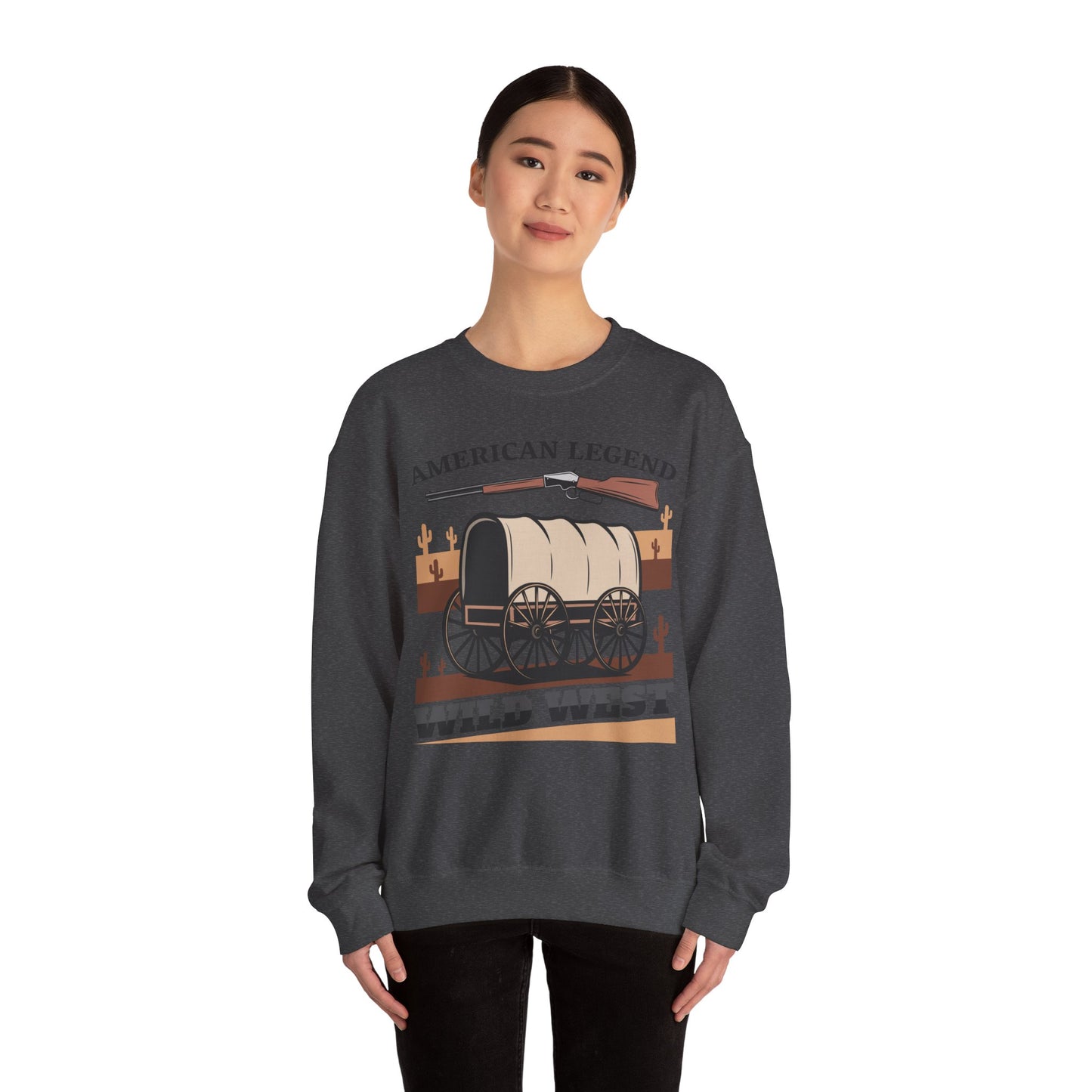 Crewneck Sweatshirt - American Legend - Wild West