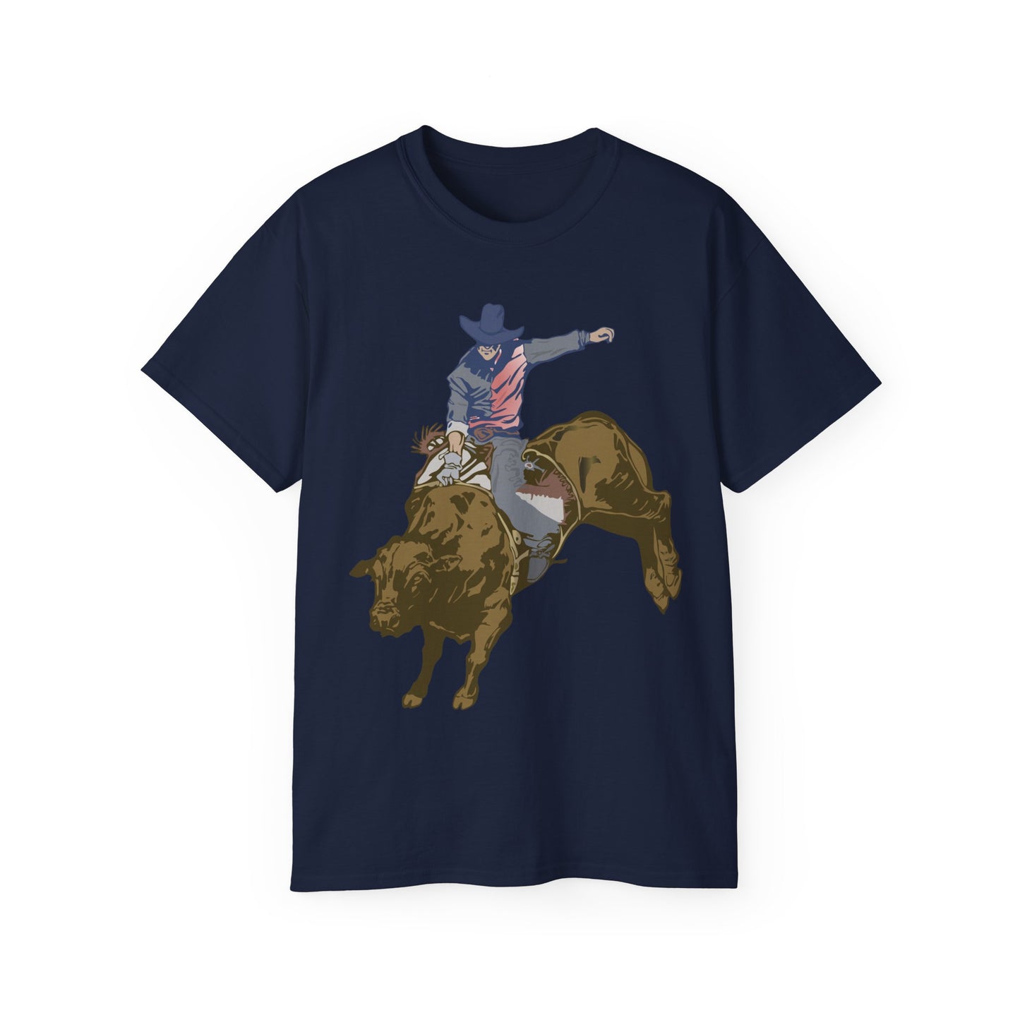 Unisex Ultra Cotton Tee - Cowboy - Rodeo