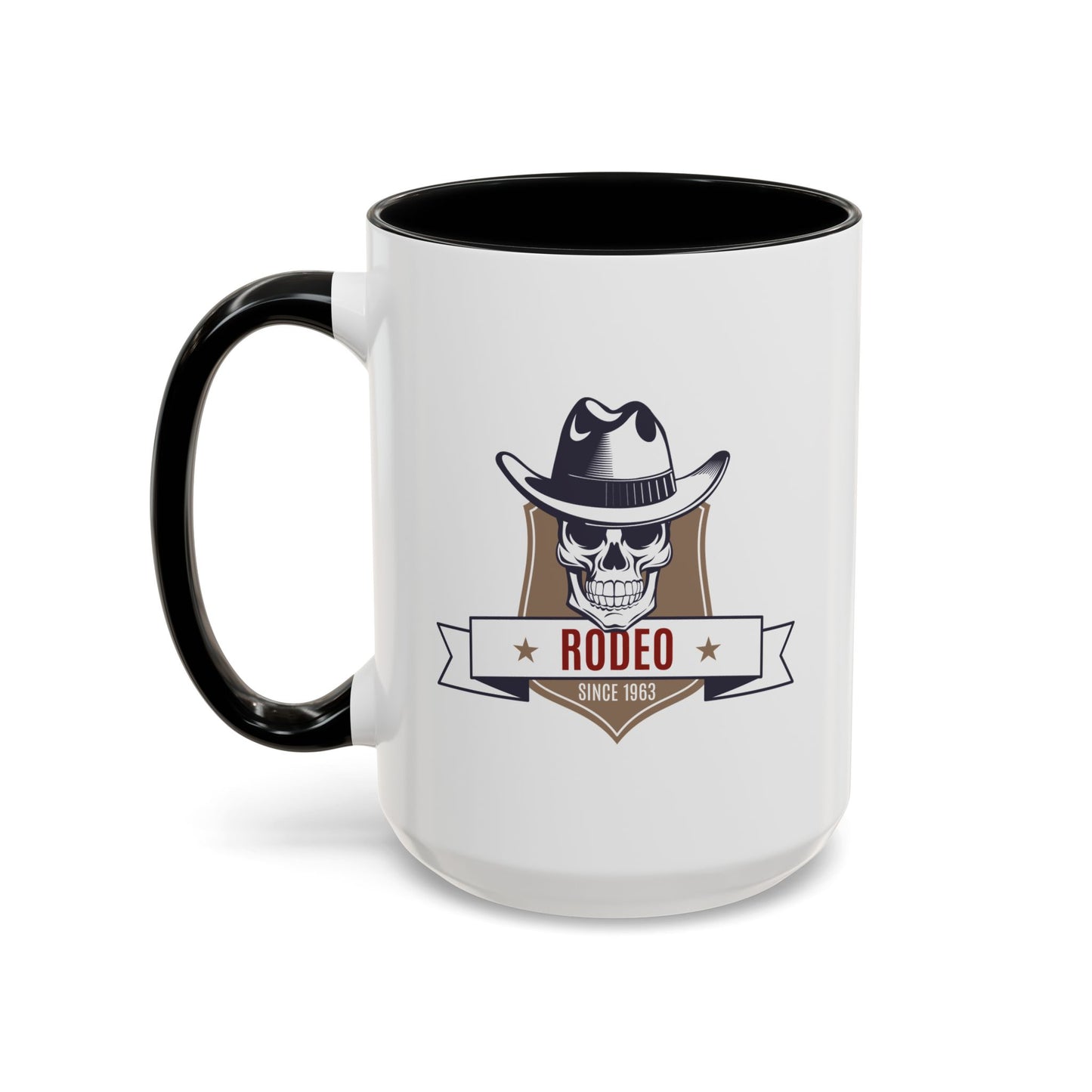 Accent Coffee Mug (11, 15oz) - Rodeo - Western Cowboy