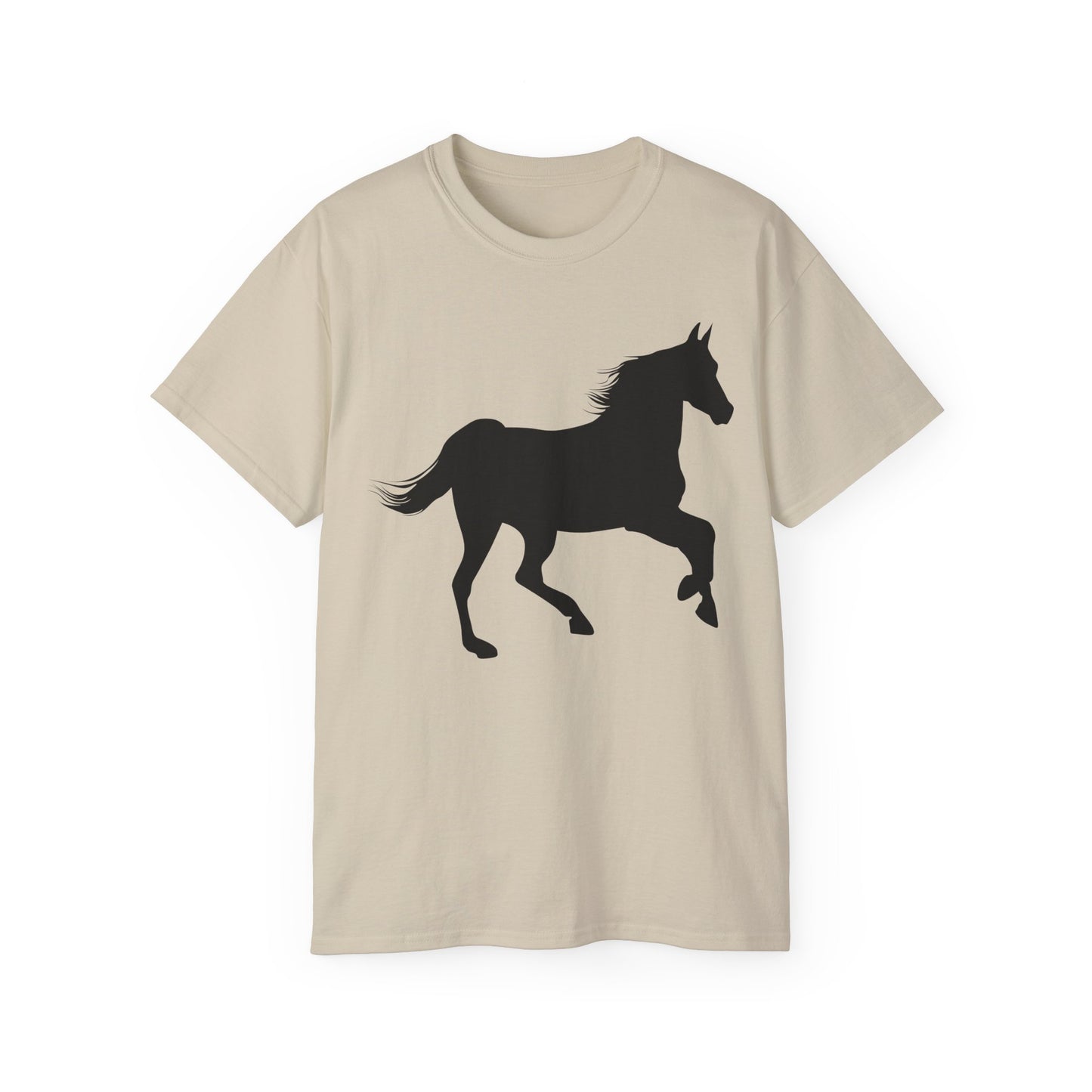 Unisex Ultra Cotton Tee - Wild Horse - Prancing X 300