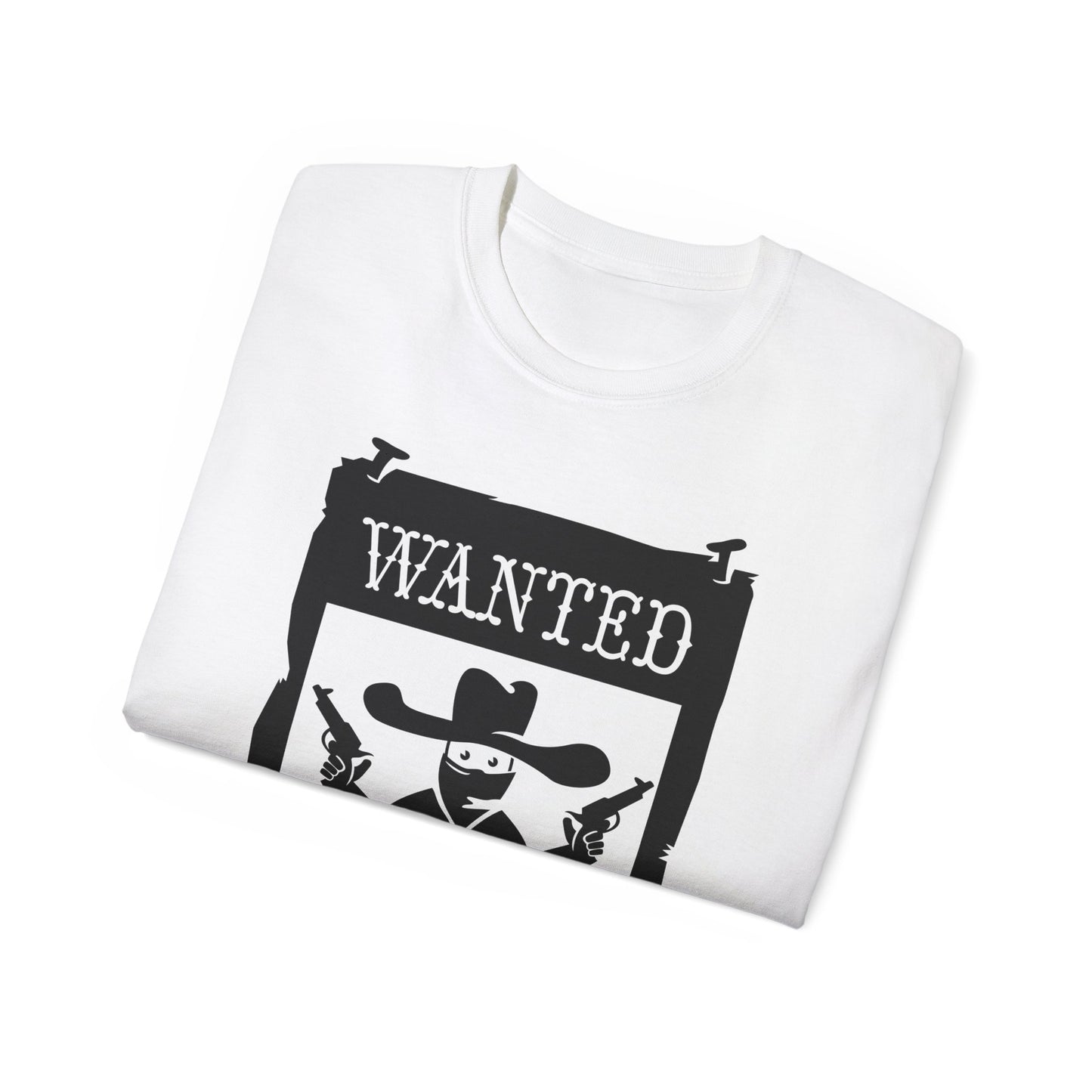 Unisex Ultra Cotton Tee - Wanted Poster X 300