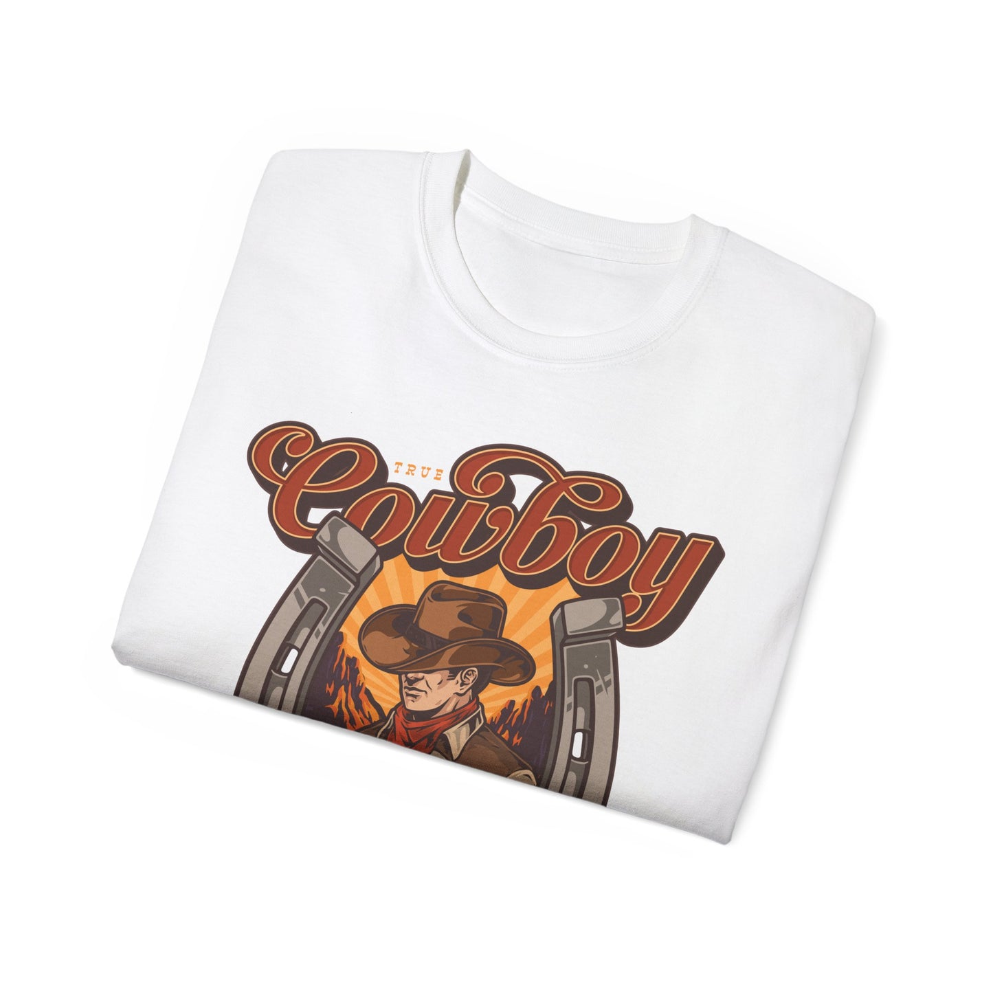 Unisex Ultra Cotton Tee - True Cowboy - Real Wild West