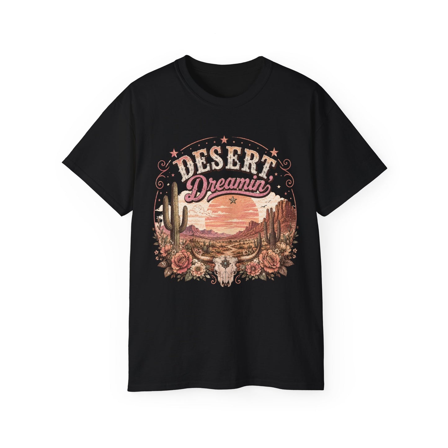 T-Shirt - Desert dreamin' in vintage hues