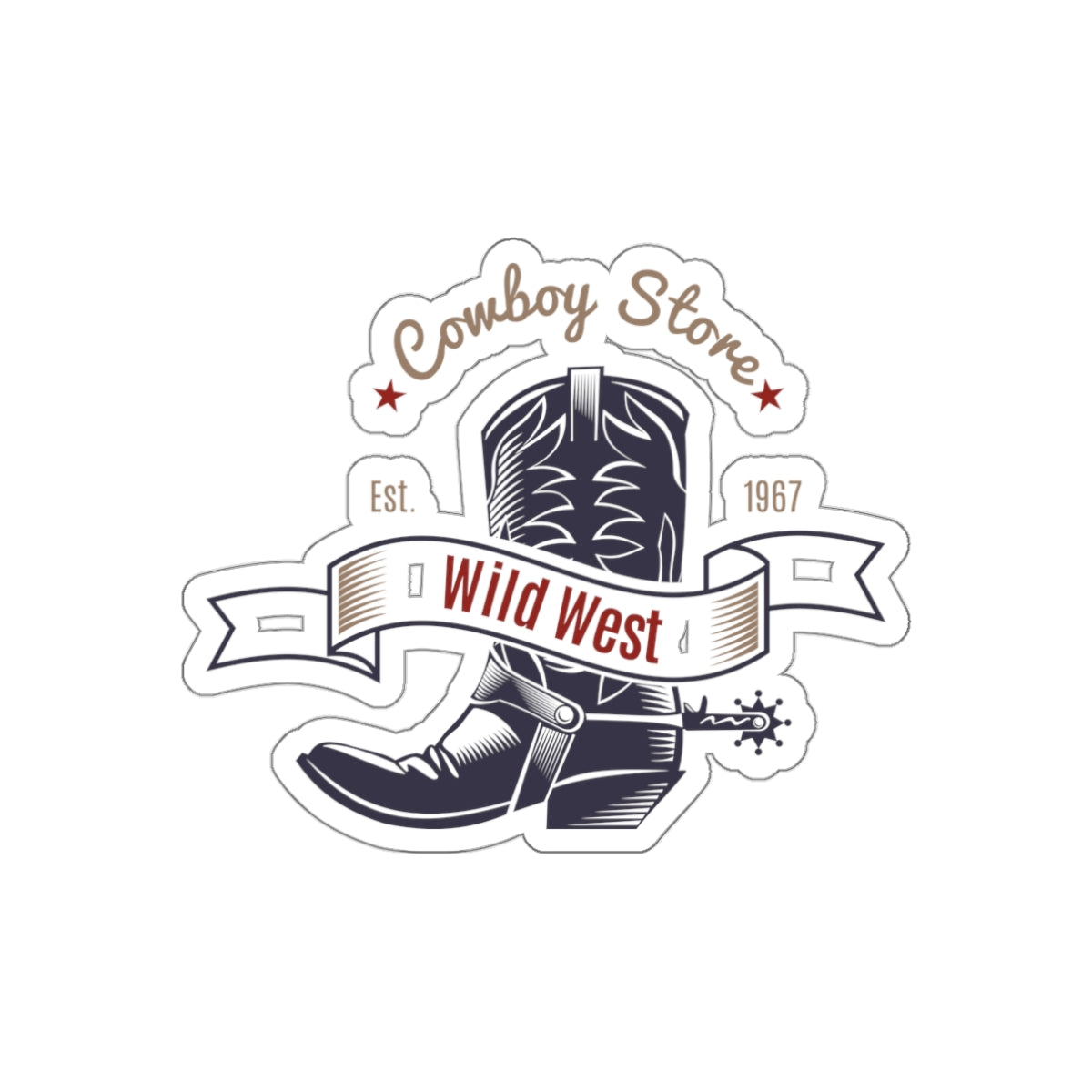Die-cut stickers - Cowboy Store