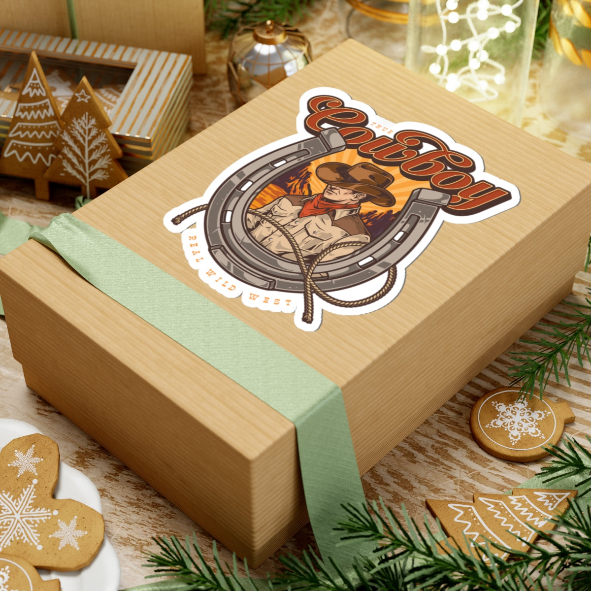 Kiss-Cut Stickers - True Cowboy - Real Wild West