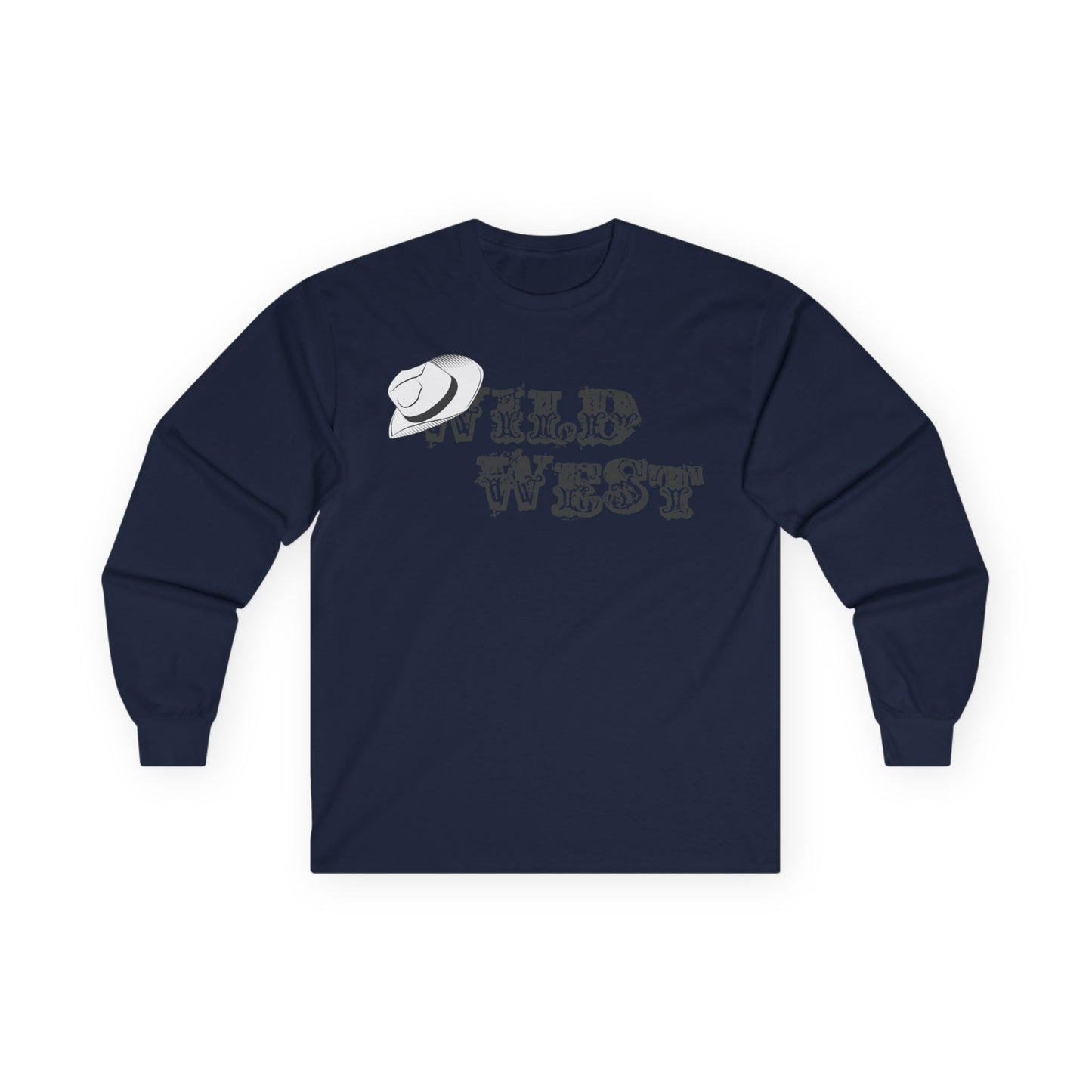 Unisex Ultra Cotton Long Sleeve Tee - Wild West Hat