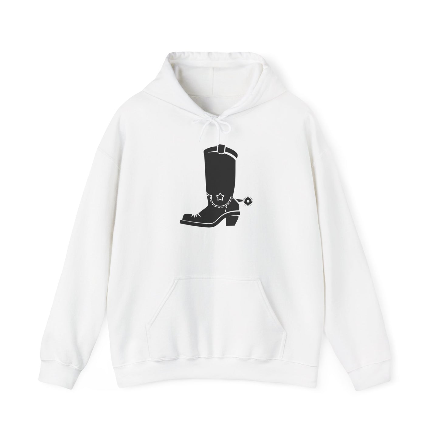 Unisex Hoodie - Western Boot with Spur X 300