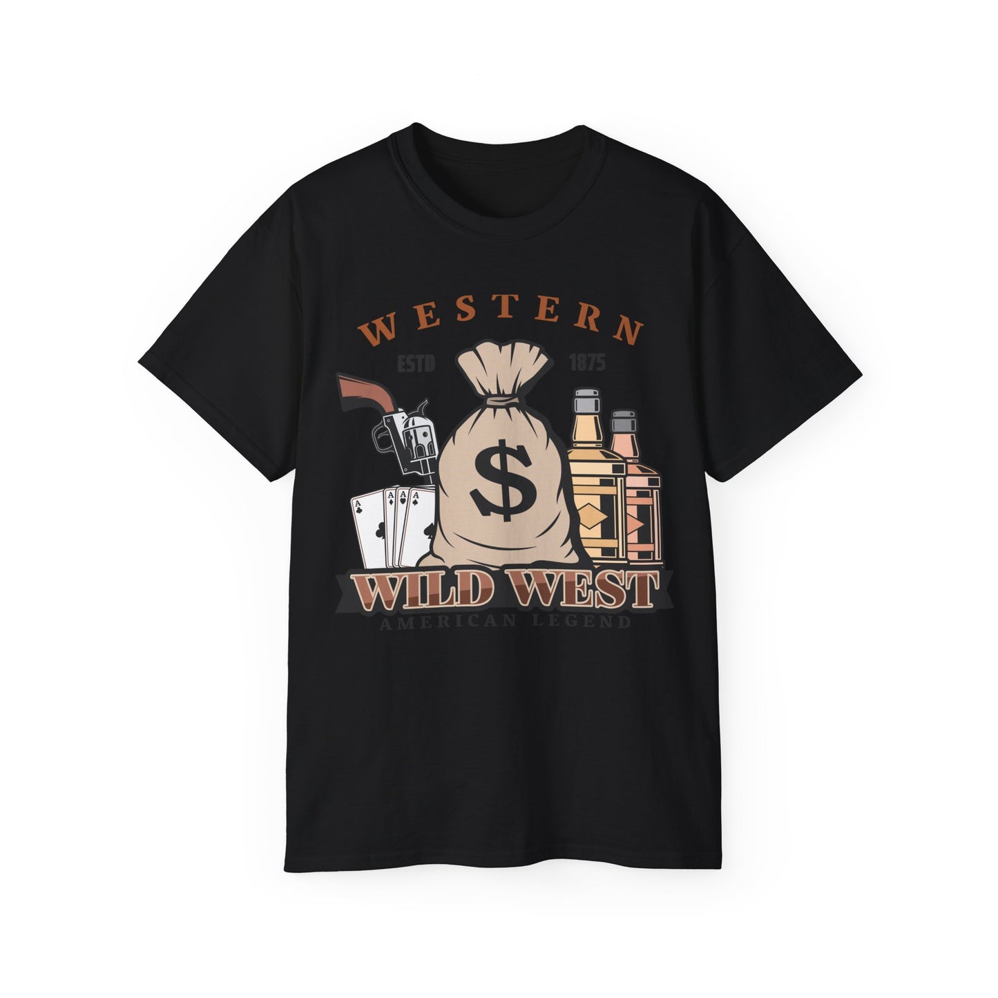 Unisex Ultra Cotton Tee - Western - Wild West - American Legend