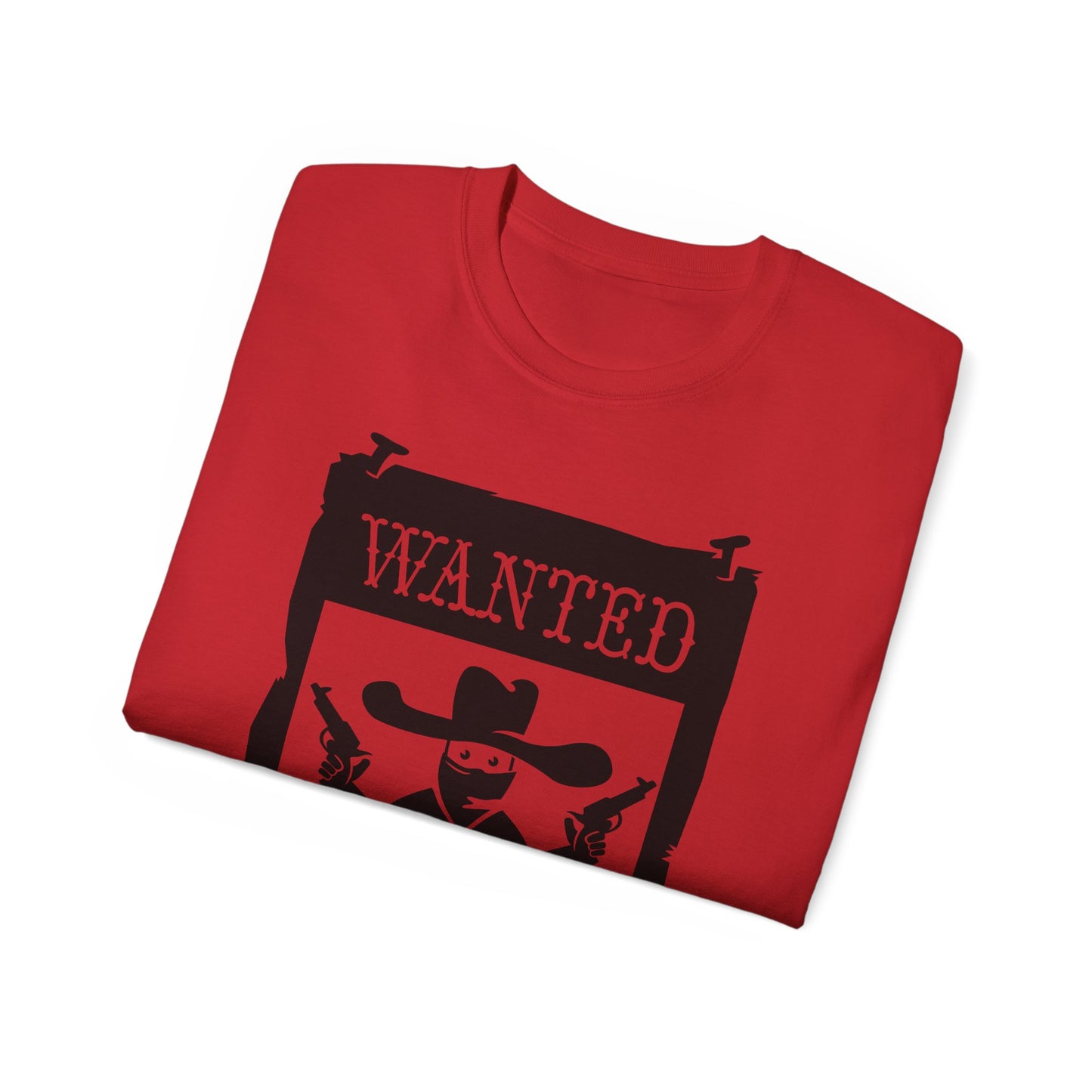 Unisex Ultra Cotton Tee - Wanted Poster X 300