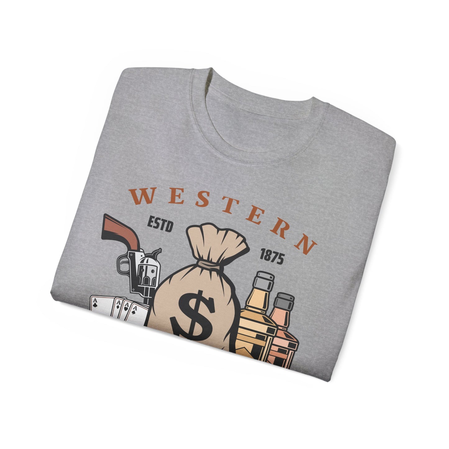 Unisex Ultra Cotton Tee - Western - Wild West - American Legend