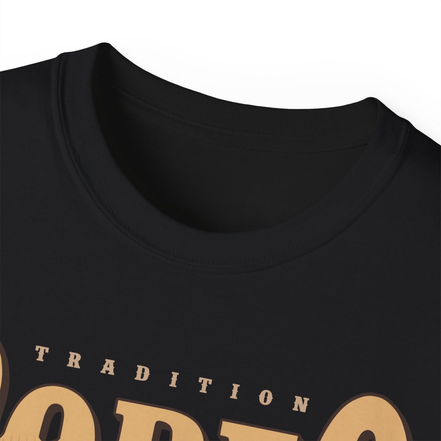 Unisex Ultra Cotton Tee - Tradition Rodeo Bull - Real Cowboys