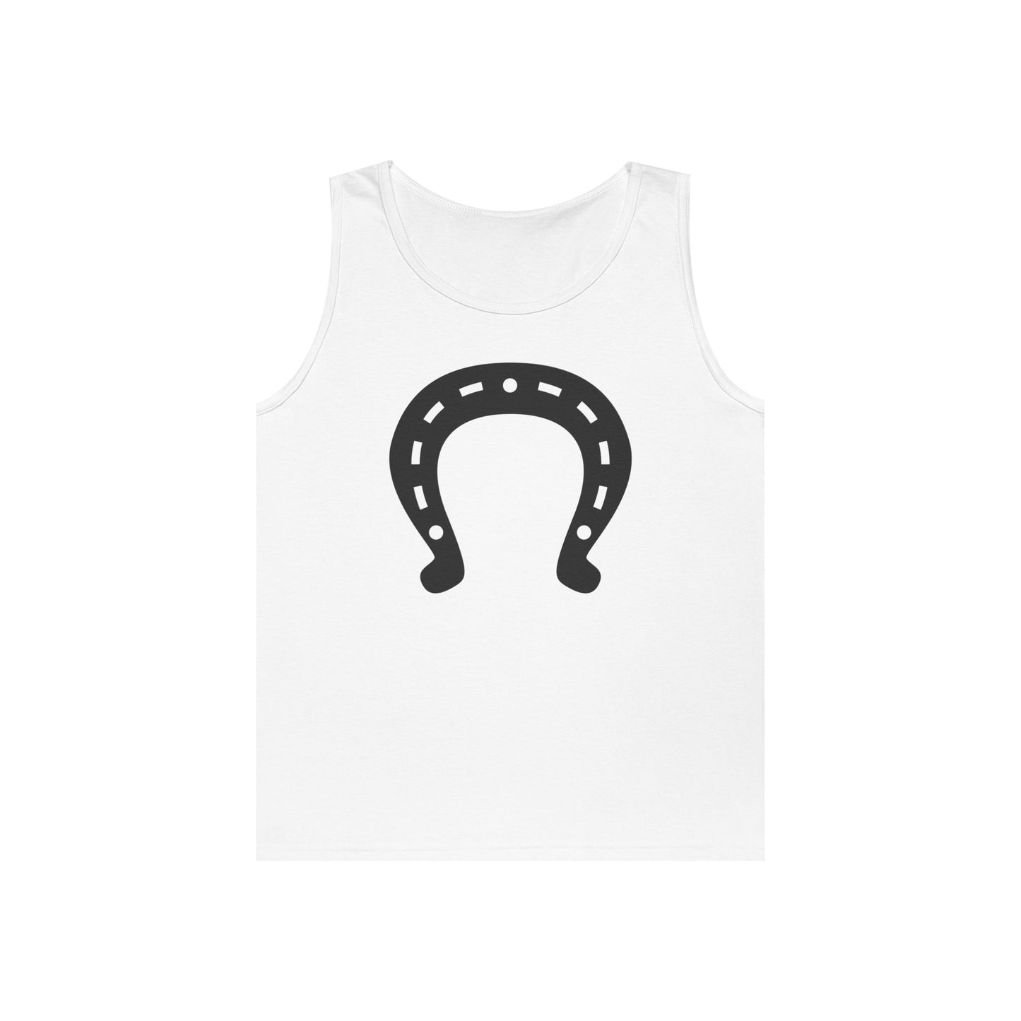 Unisex Heavy Cotton Tank Top - Horseshoe X 300