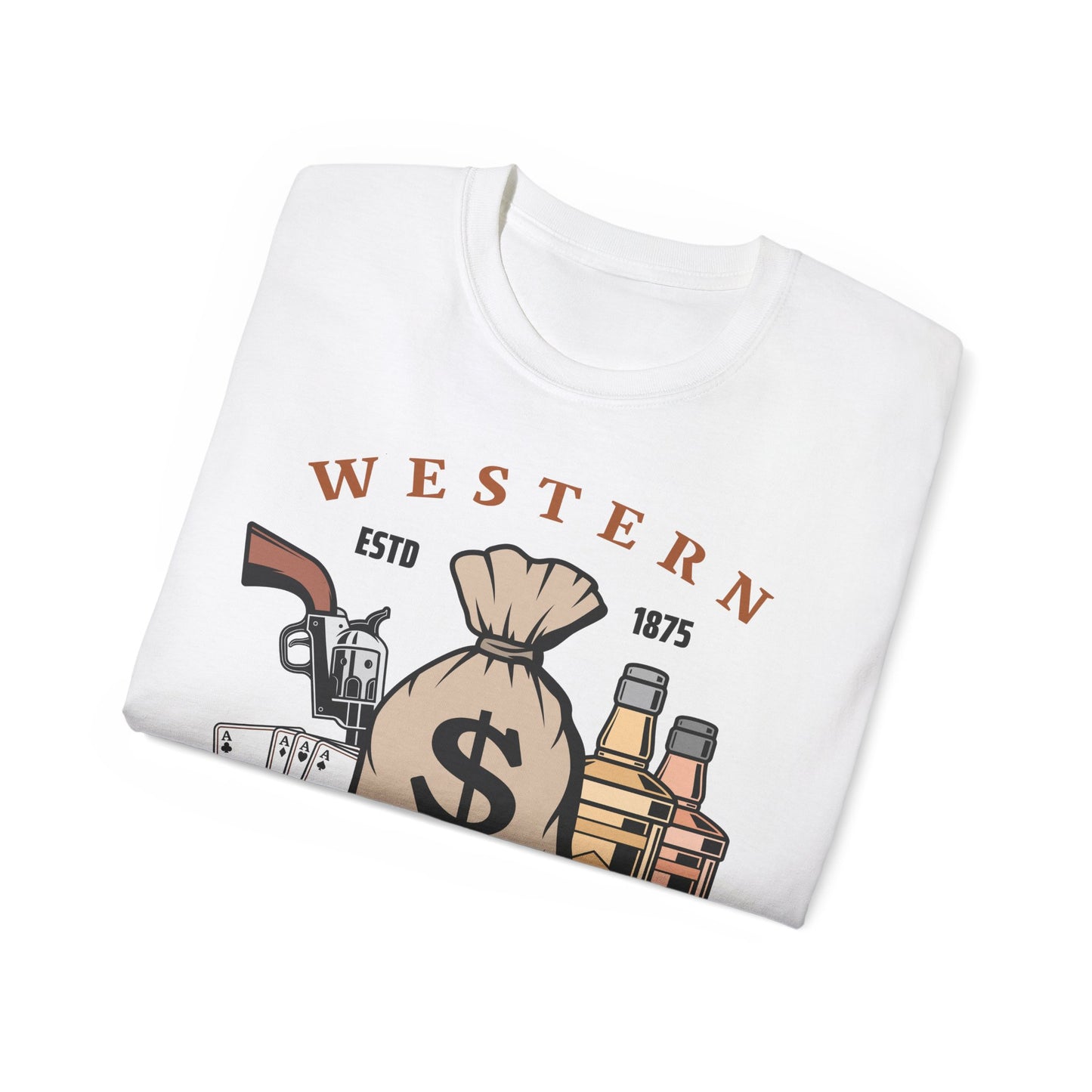 Unisex Ultra Cotton Tee - Western - Wild West - American Legend