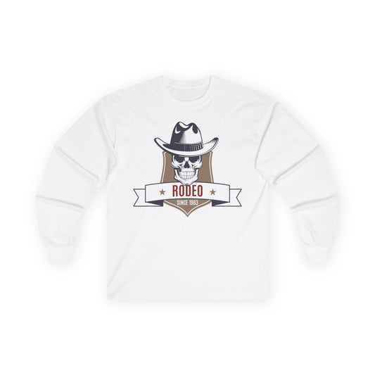 Unisex Ultra Cotton Long Sleeve Tee - Rodeo - Western Cowboy