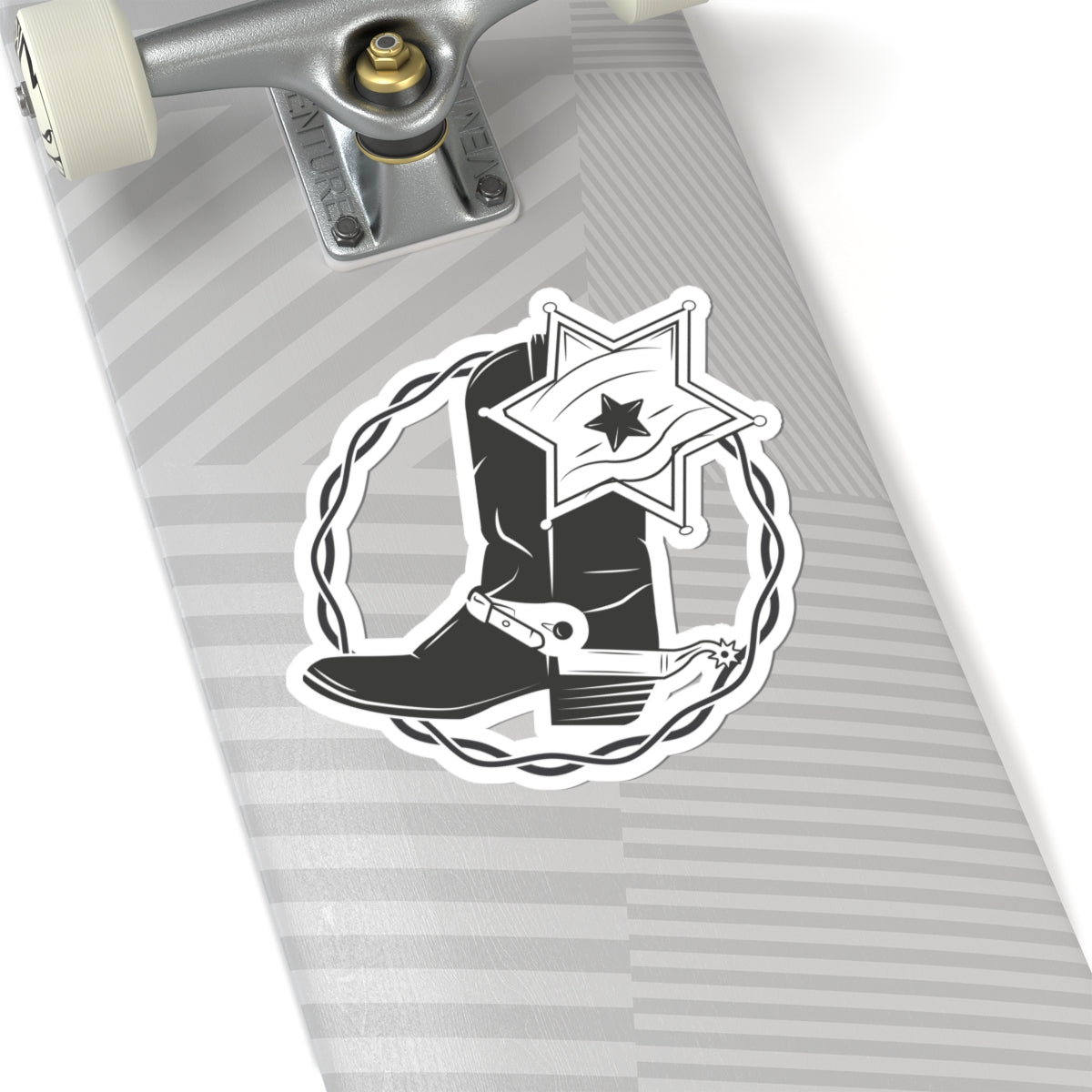 Kiss-Cut Stickers - Boots w Star