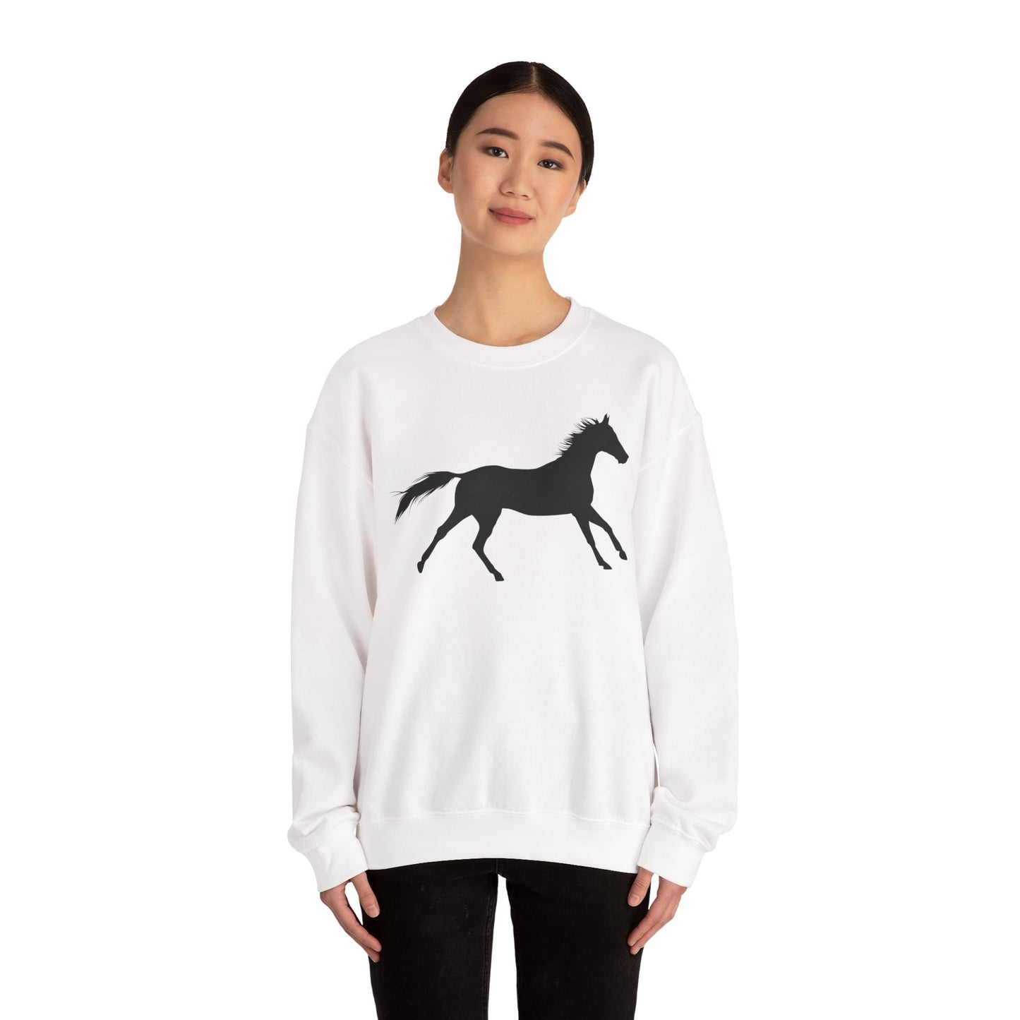 Crewneck Sweatshirt - Wild Horse - Running X 300