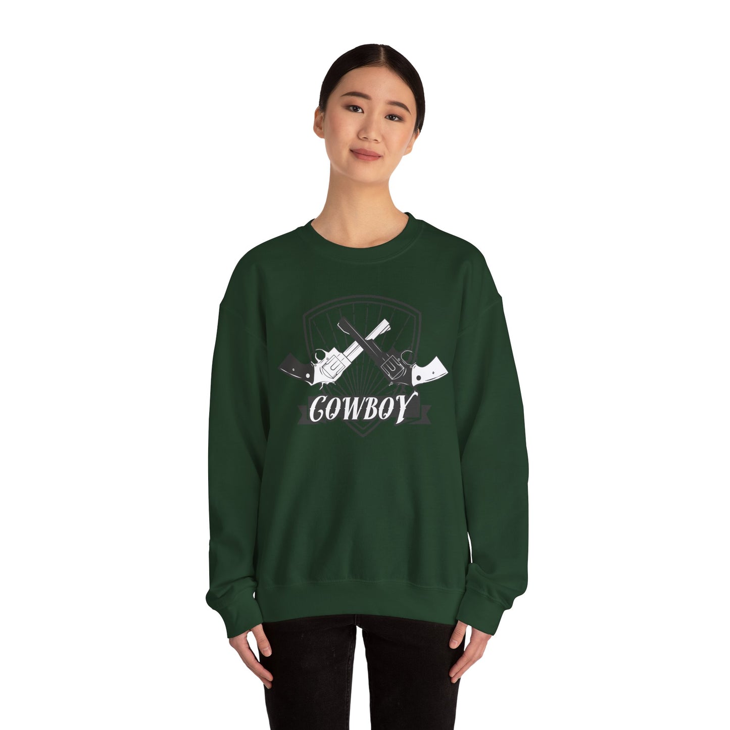 Crewneck Sweatshirt - Cowboy Rifles