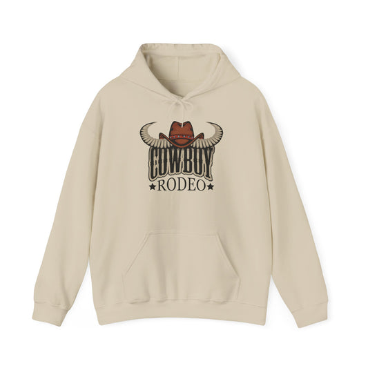 Unisex Hoodie - Cowboy Rodeo - Horn