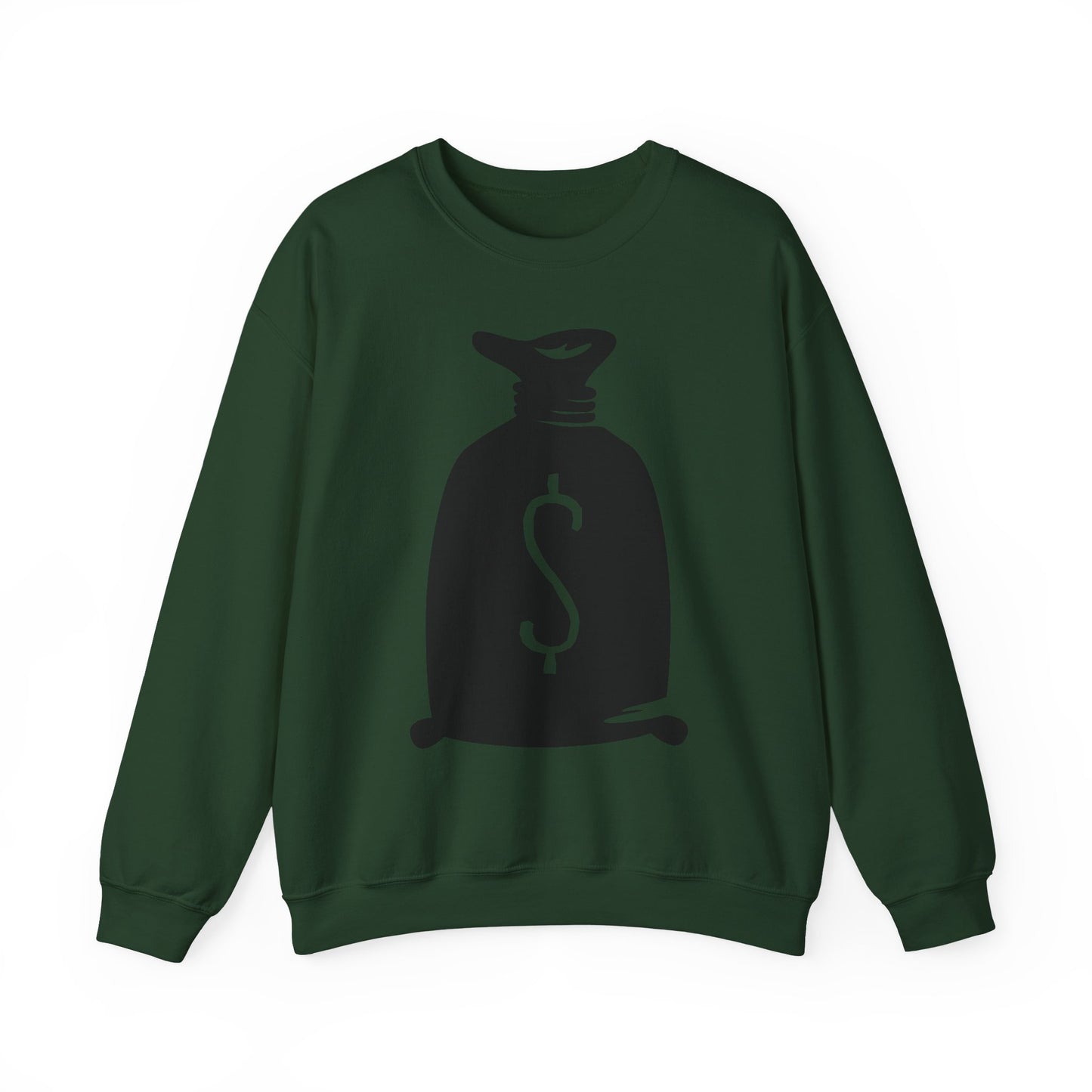 Crewneck Sweatshirt - Bank Money Bag X 300