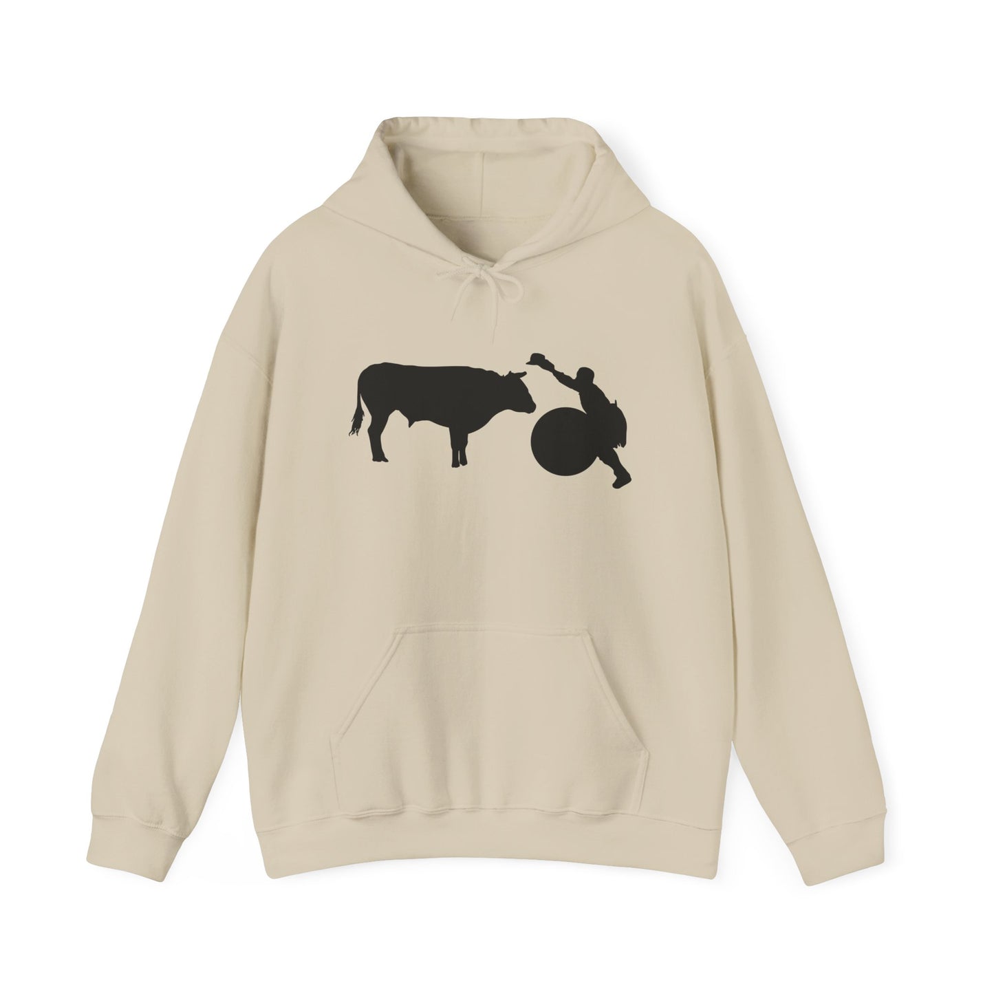 Unisex Hoodie - Clown and Bull - Silhouette - V2